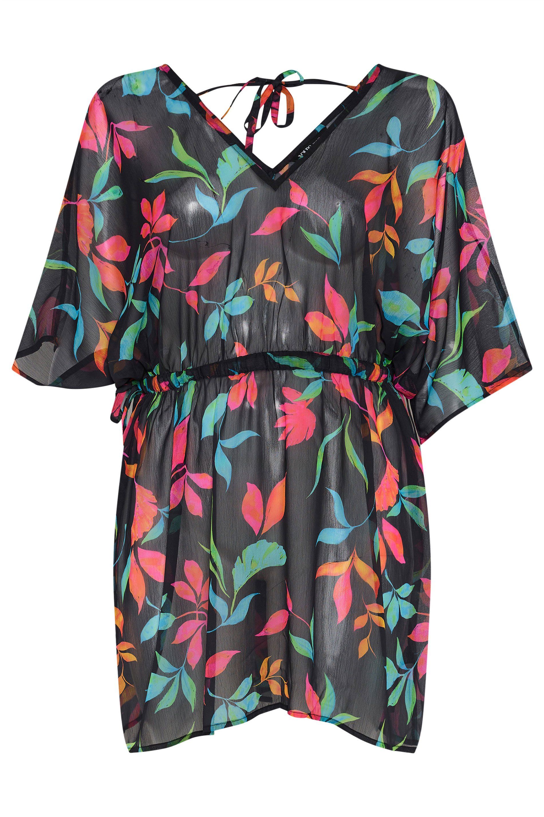 Yours Floral Chiffon Kimono