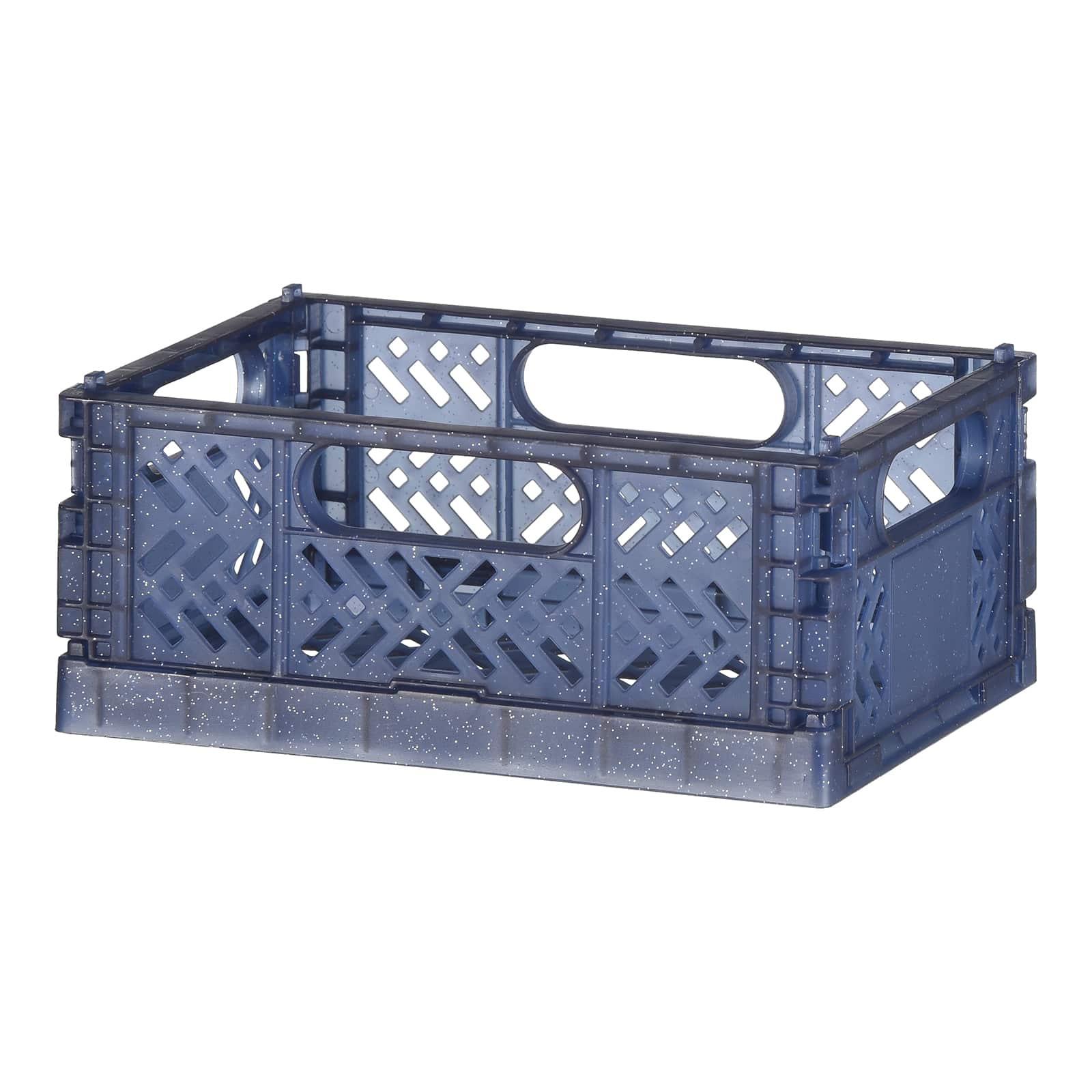 Klappbox Glitter S Blau,B 145 x H 60 x T 105 mm
