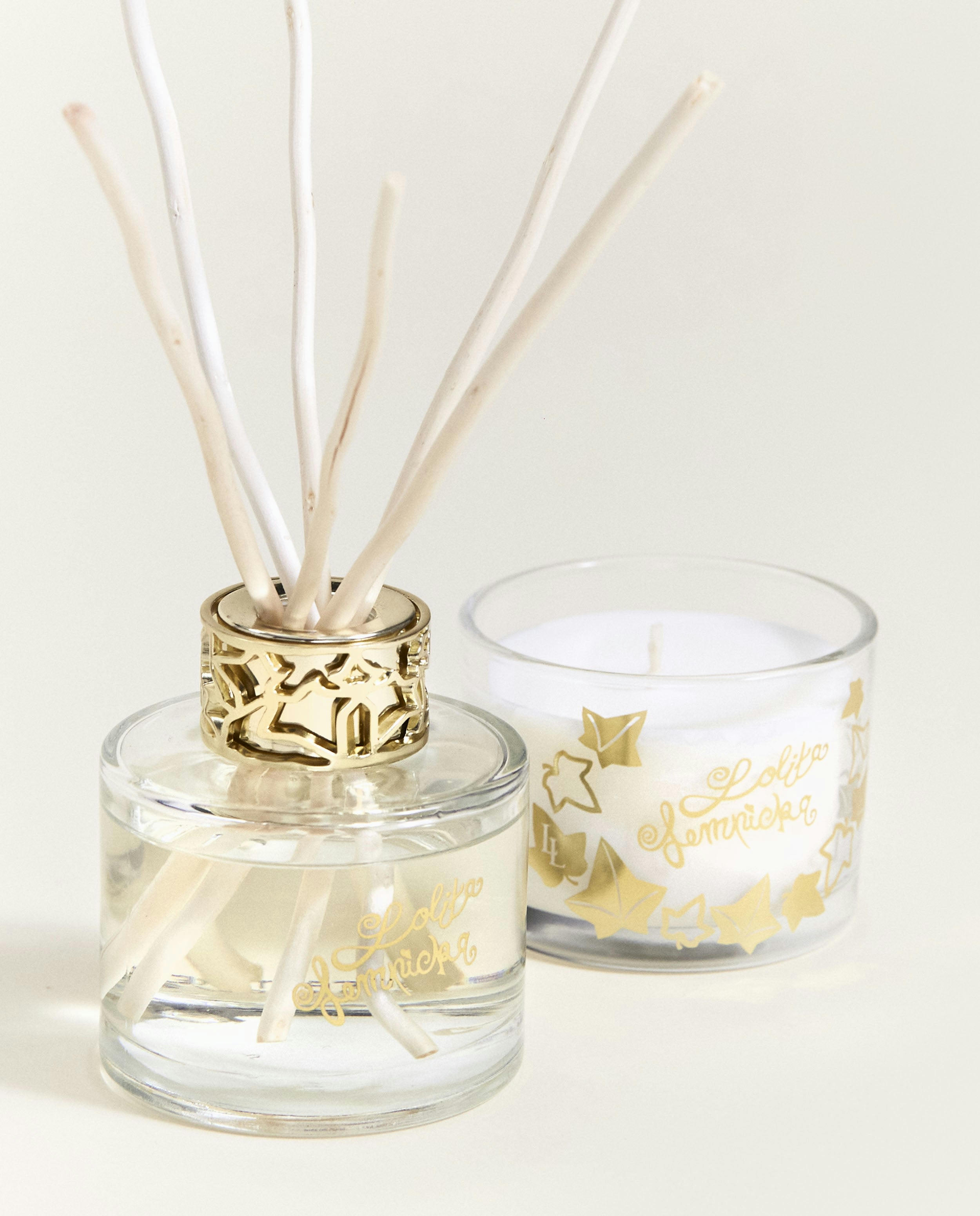LOLITA - Duo mini bouquet & bougie Lolita Lempicka transparent