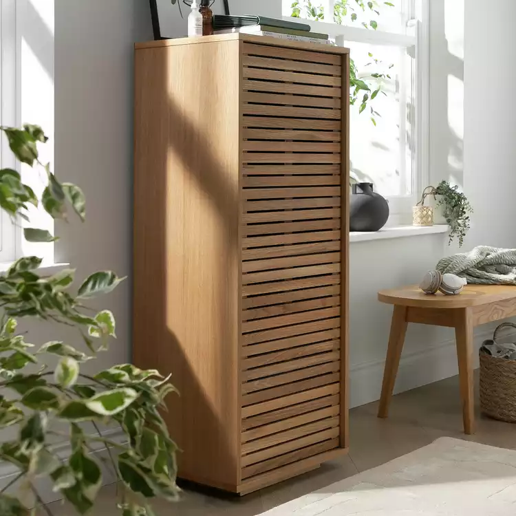 Habitat Max 6 Drawer Tallboy - Oak