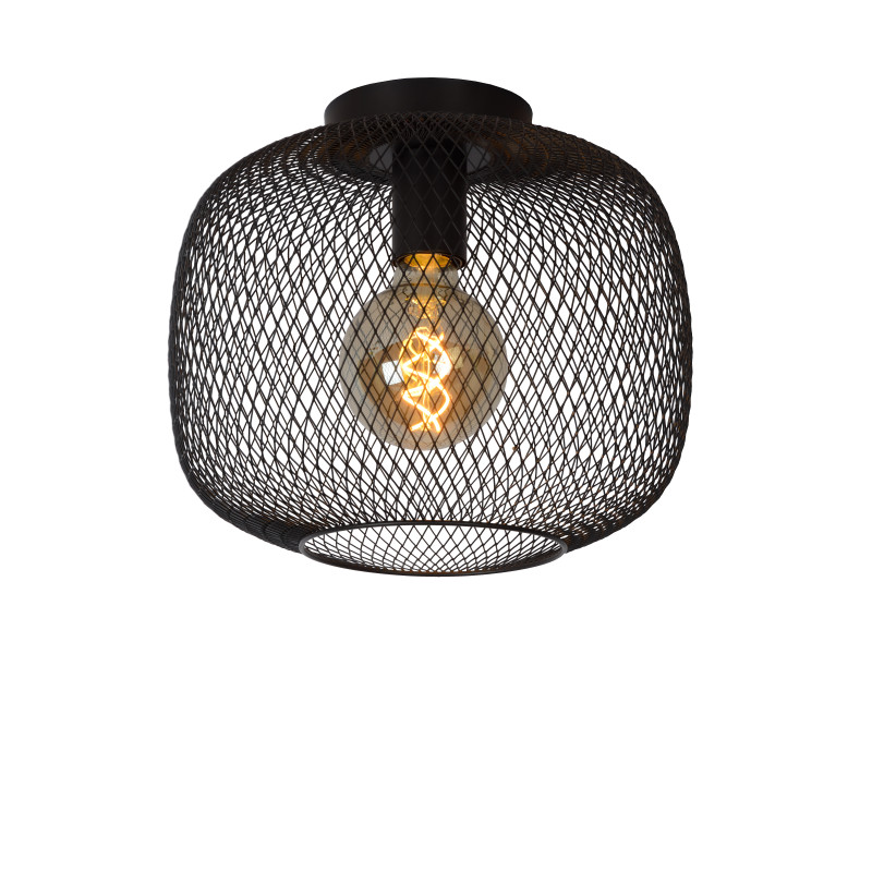 Plafonnier Mesh dimmable Ø 30 cm E27 40 W LUCIDE