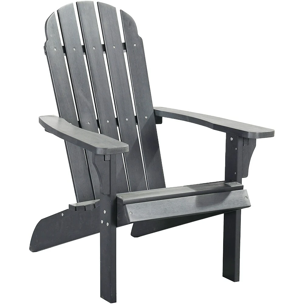 HIPS Classic Adirondack Chair, Ultra Durable Weather Resistant Design, Real Wood Look, 300 lb Capacity