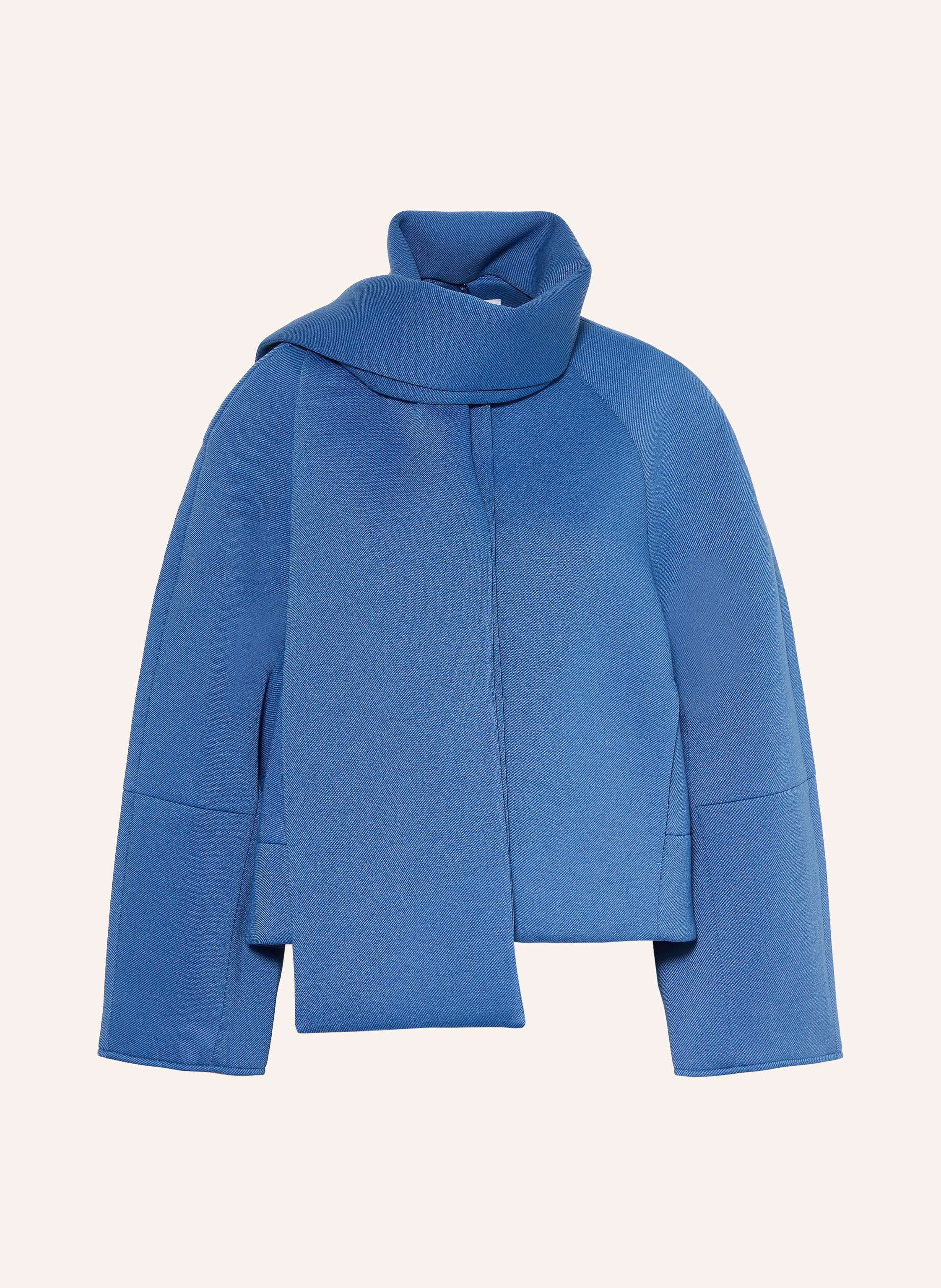 Rich & Royal Jacke mit abnehmbarem Schal