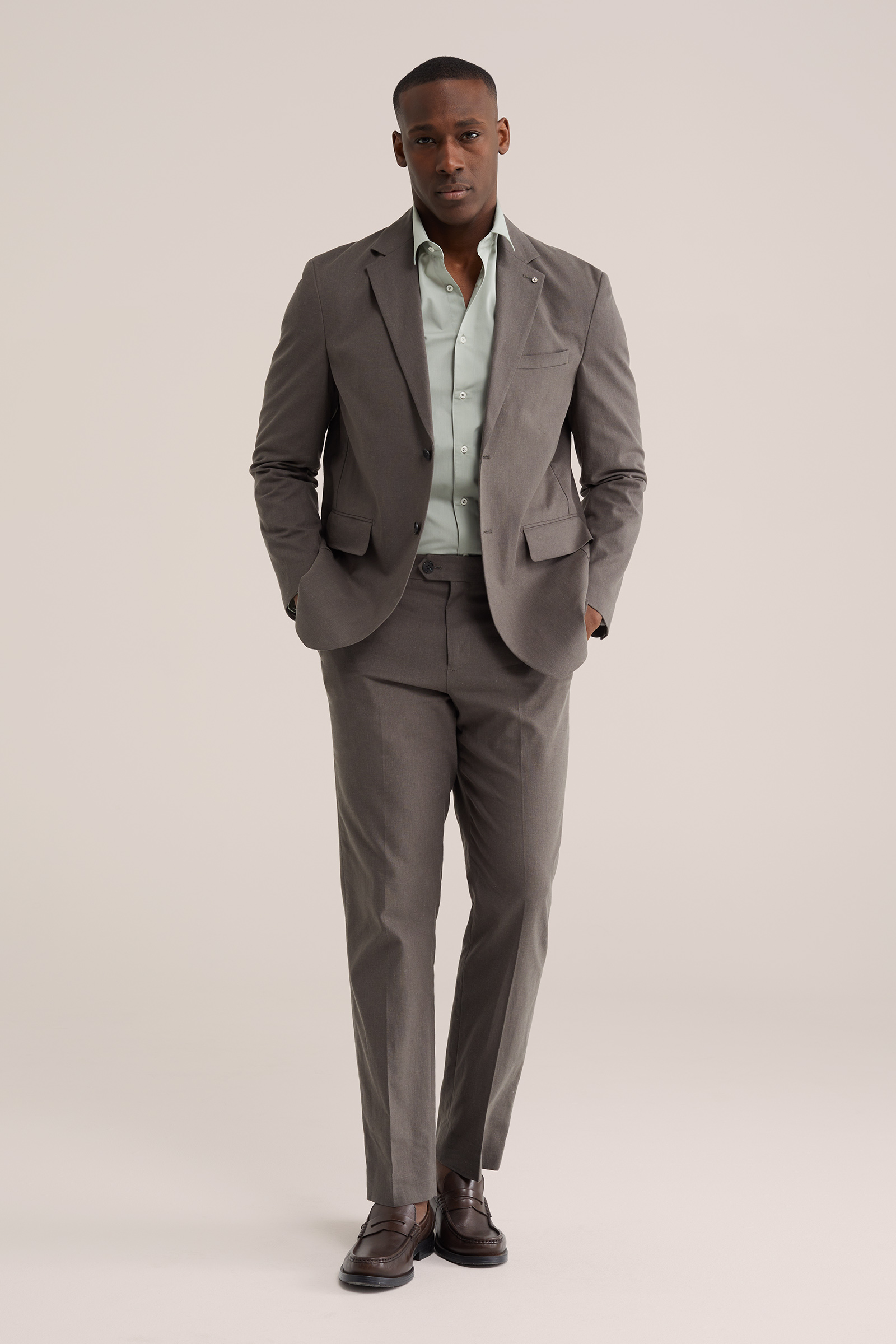 Heren Easy-care regular fit overhemd