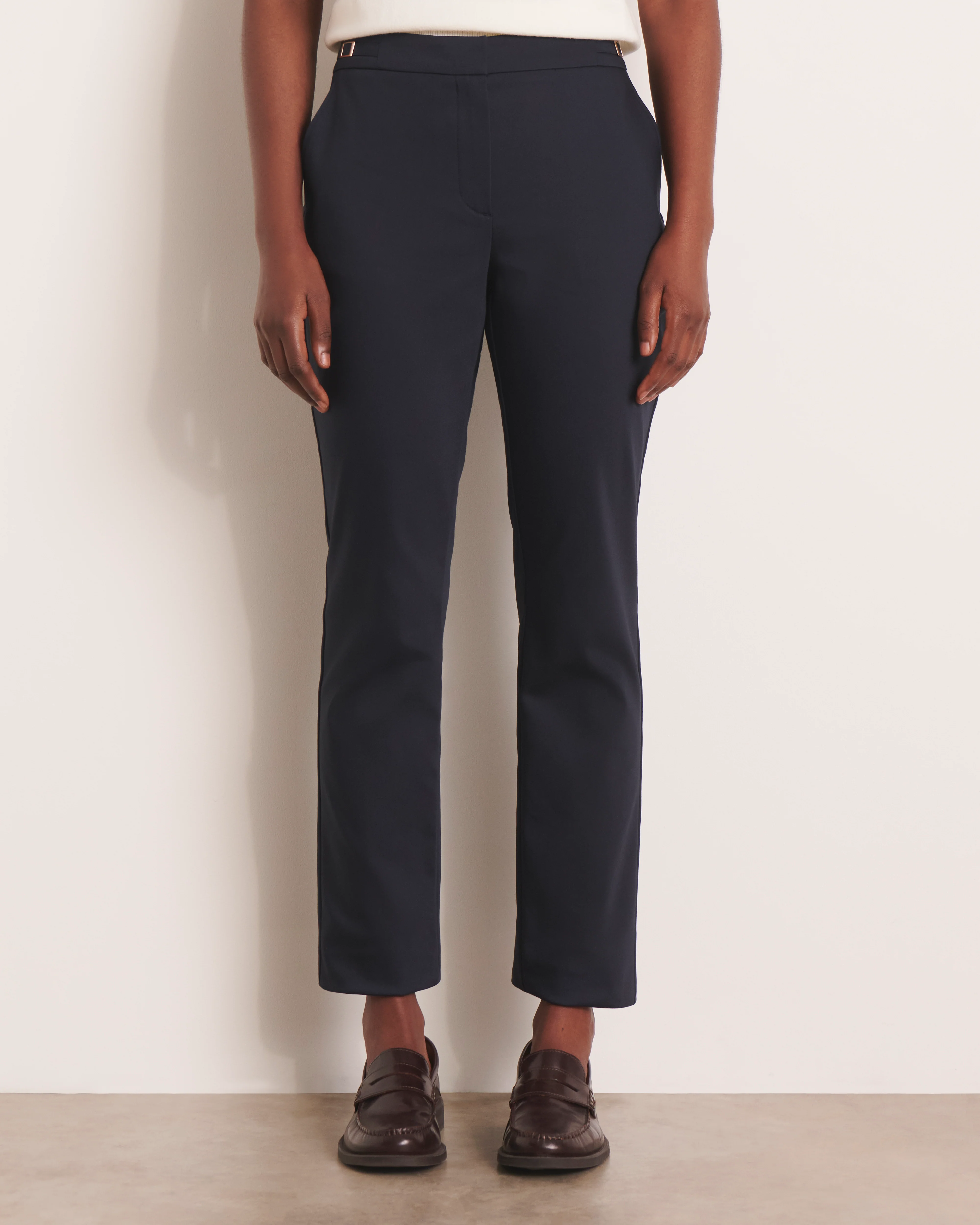 Pantalon bleu marine PICO13-BIS/13087/317