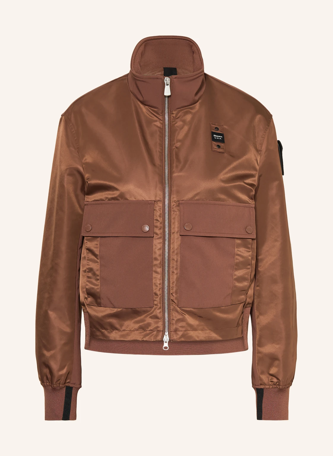 Blauer Blouson CARNEY
