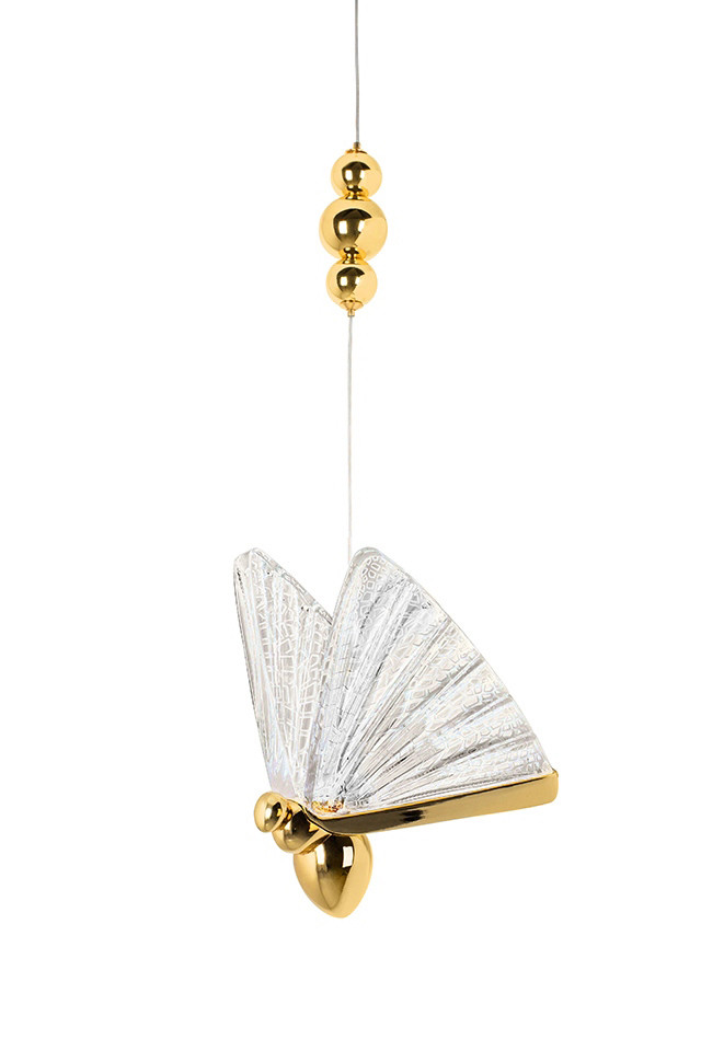 MOOSEE lampa wisząca BUTTERFLY M złota