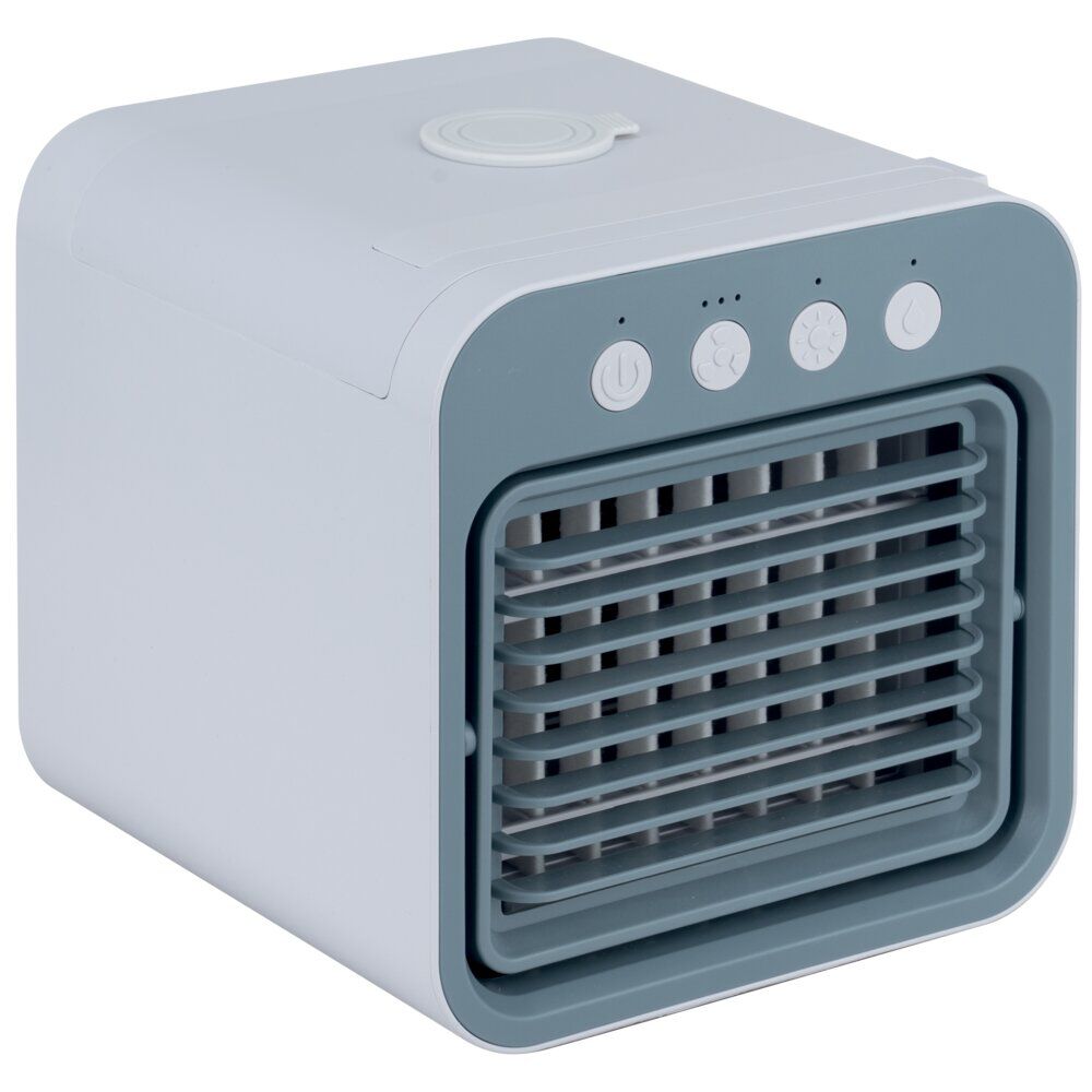 Mini rafraÎchisseur d'air Homday 5W réservoir 400ml plastique blanc et gris