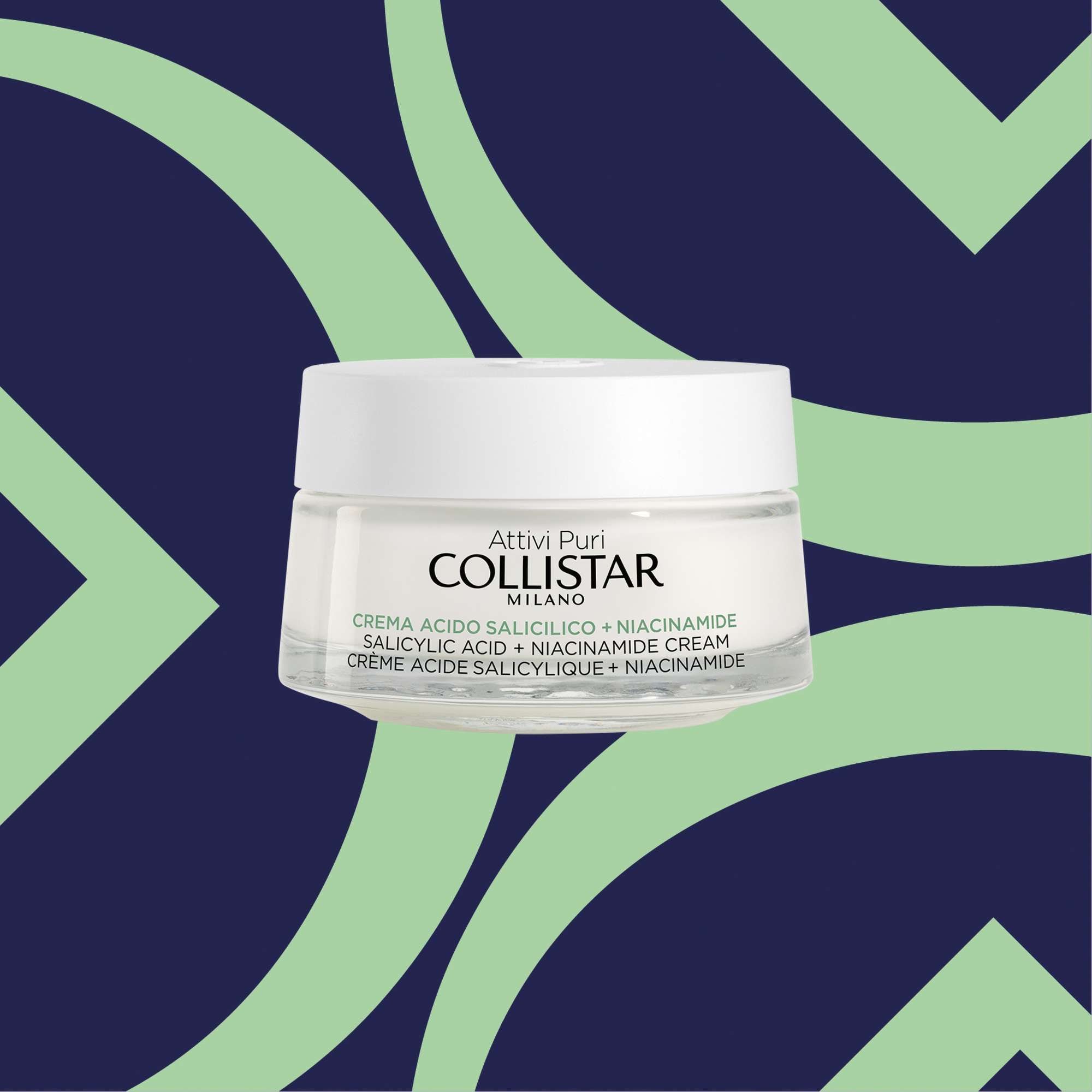 Collistar Attivi Puri Salicylic Acid   Niacinamide Cream 50ml
