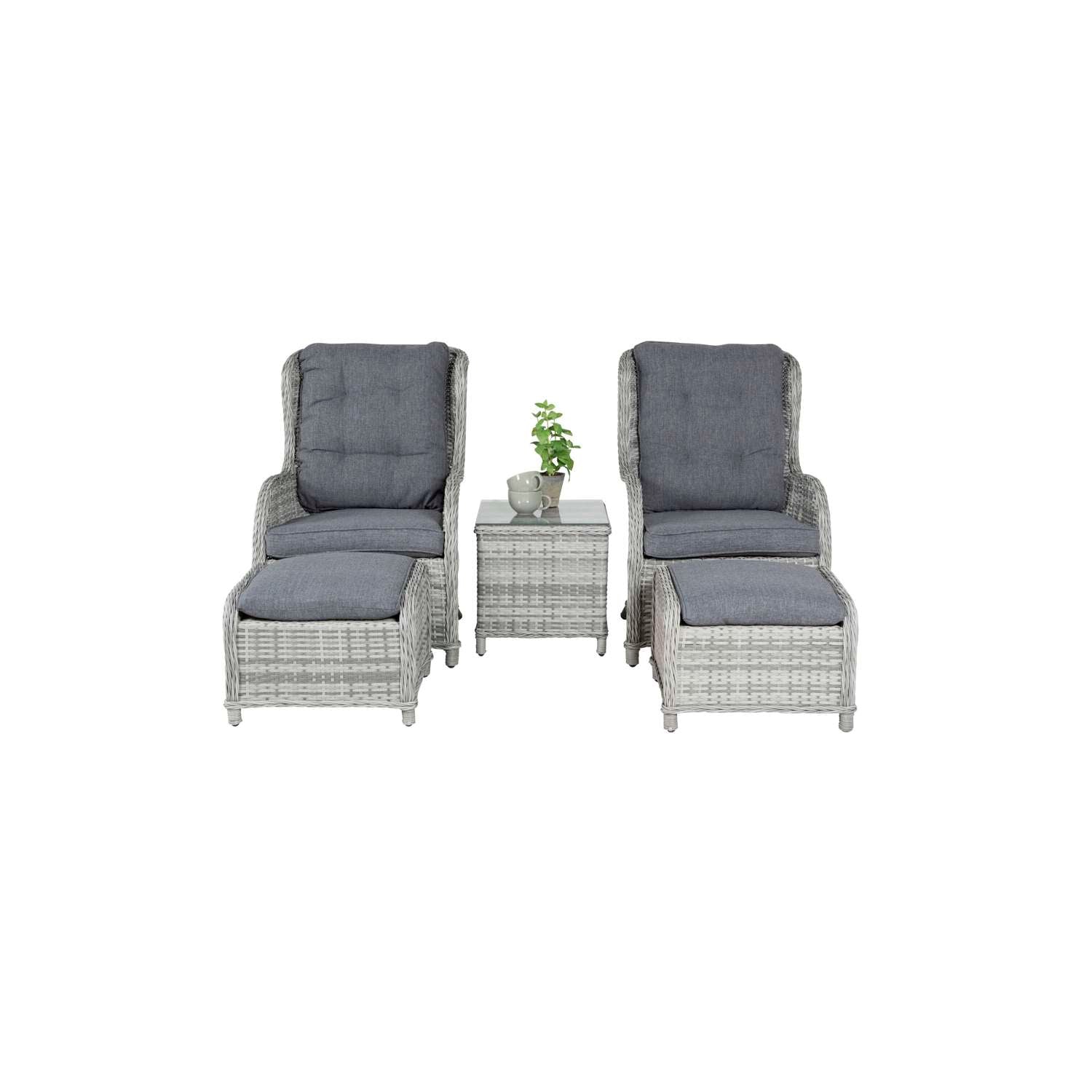 Venture Home Vikelund Loungeset - Grijs