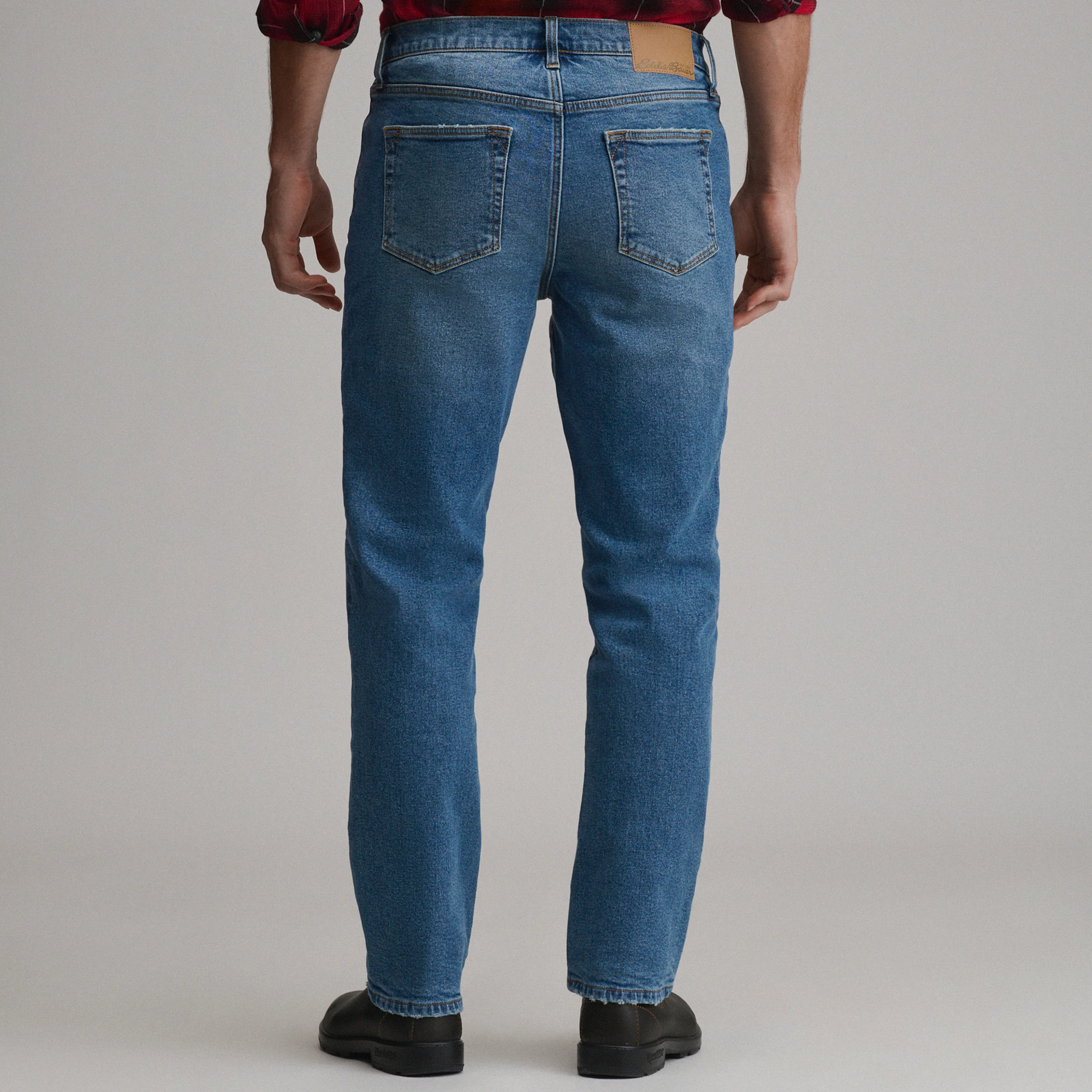 Men's Eddie's Flex Flannel Lined Jean