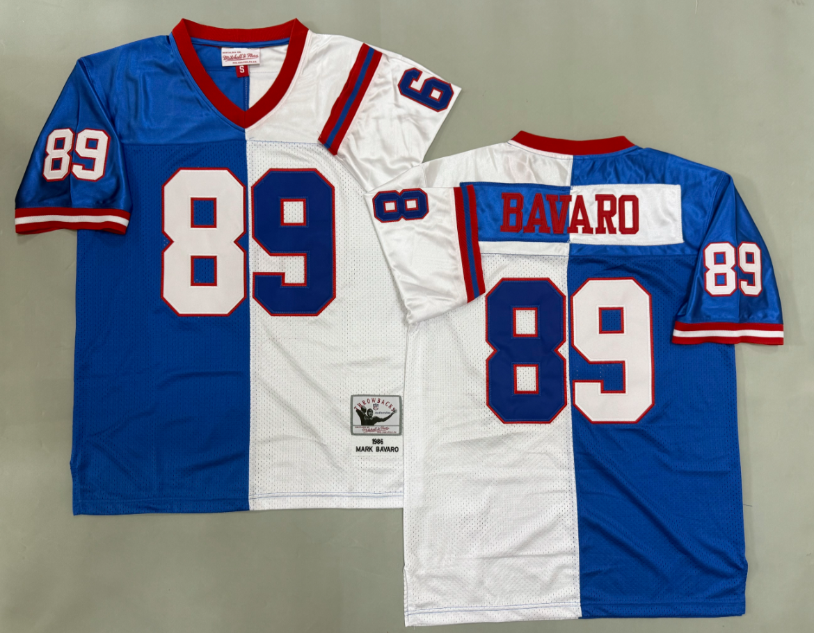 Mark Bavaro New York Giants Authentic  Split Throwback Retired Player Jersey