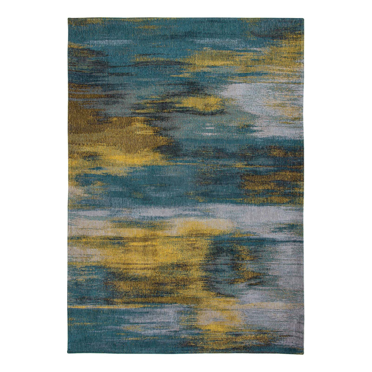 Louis De Poortere vloerkleed Nymphea Blue - multicolor - 80x150cm