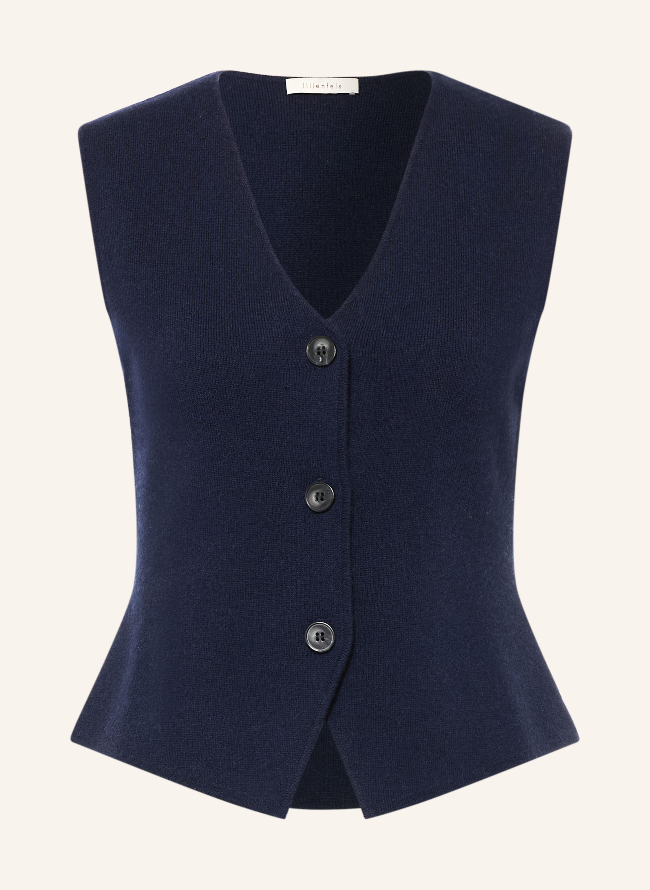 lilienfels Strickweste mit Cashmere