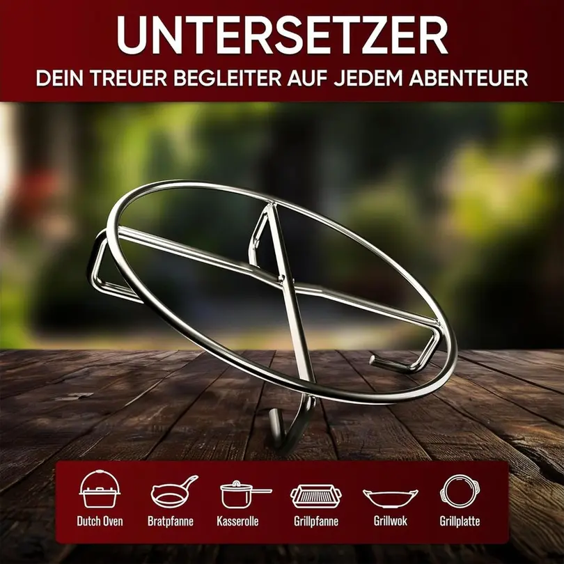 Glasuntersetzer Gusskoenig