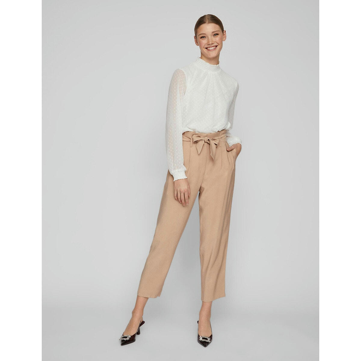 Pantalon 7/8ème, taille haute