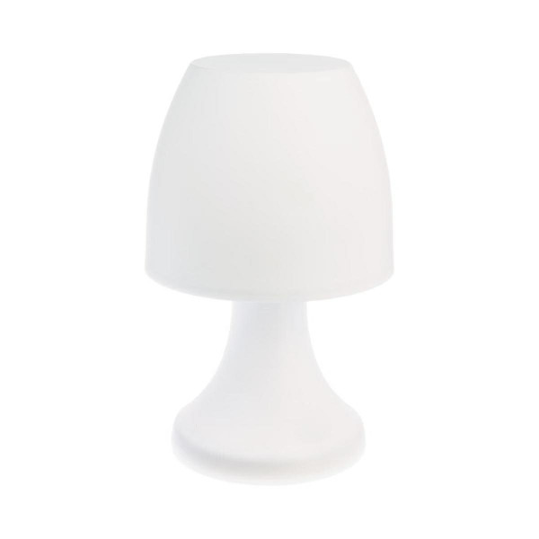 LAMPKA Dokk OUTDOOR 19cm biała z tworzywa na baterie