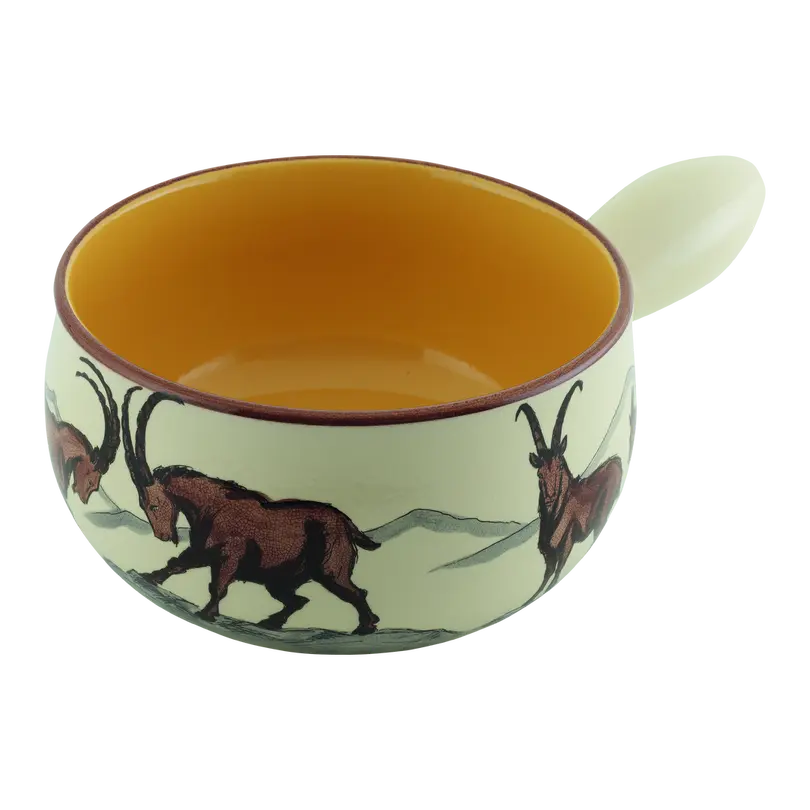 Fondue Caquelon Steinbock