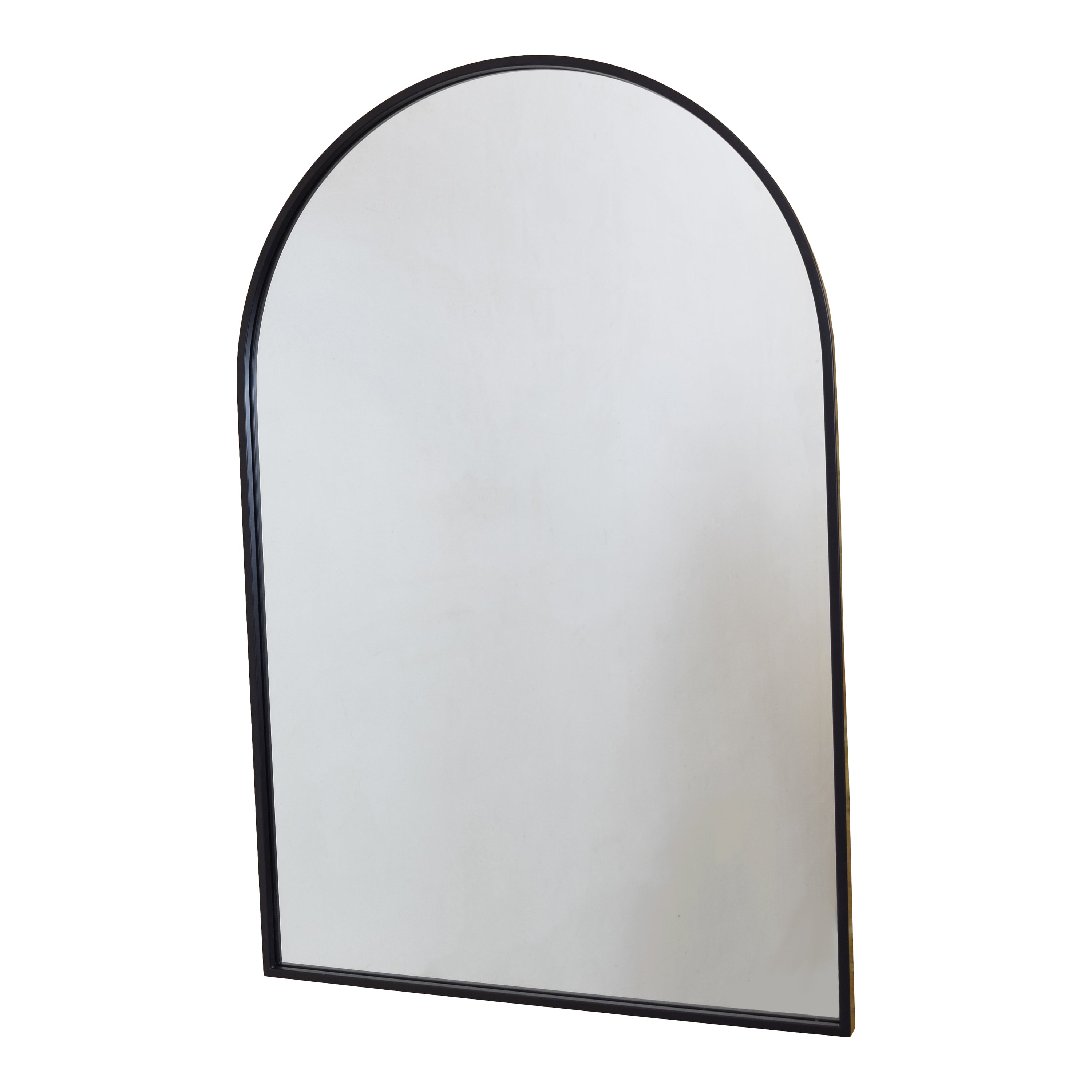 Fragix Ark wandspiegel - Zwart metaal - 60x90
