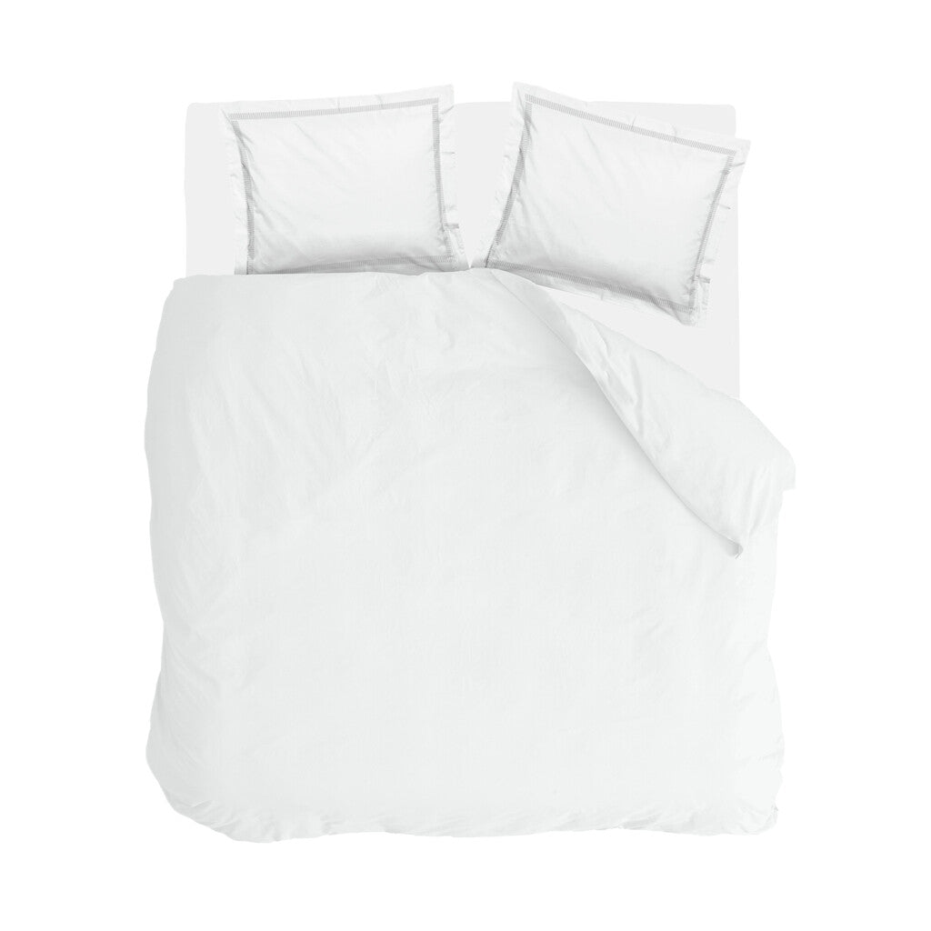 Walra - Dekbedovertrek Classic Elegance - 200x220 cm - Wit