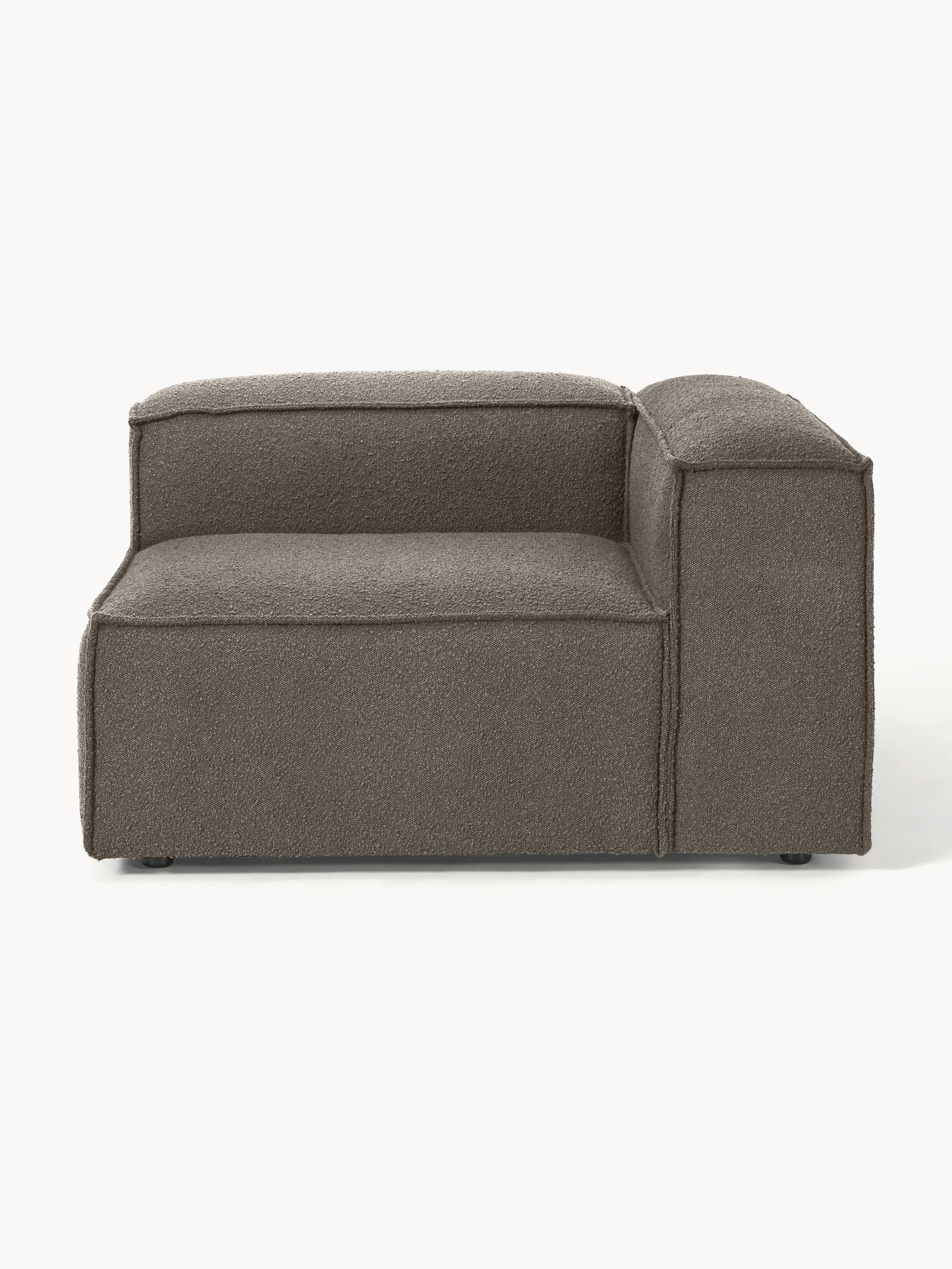 Eckmodul Lennon aus Bouclé