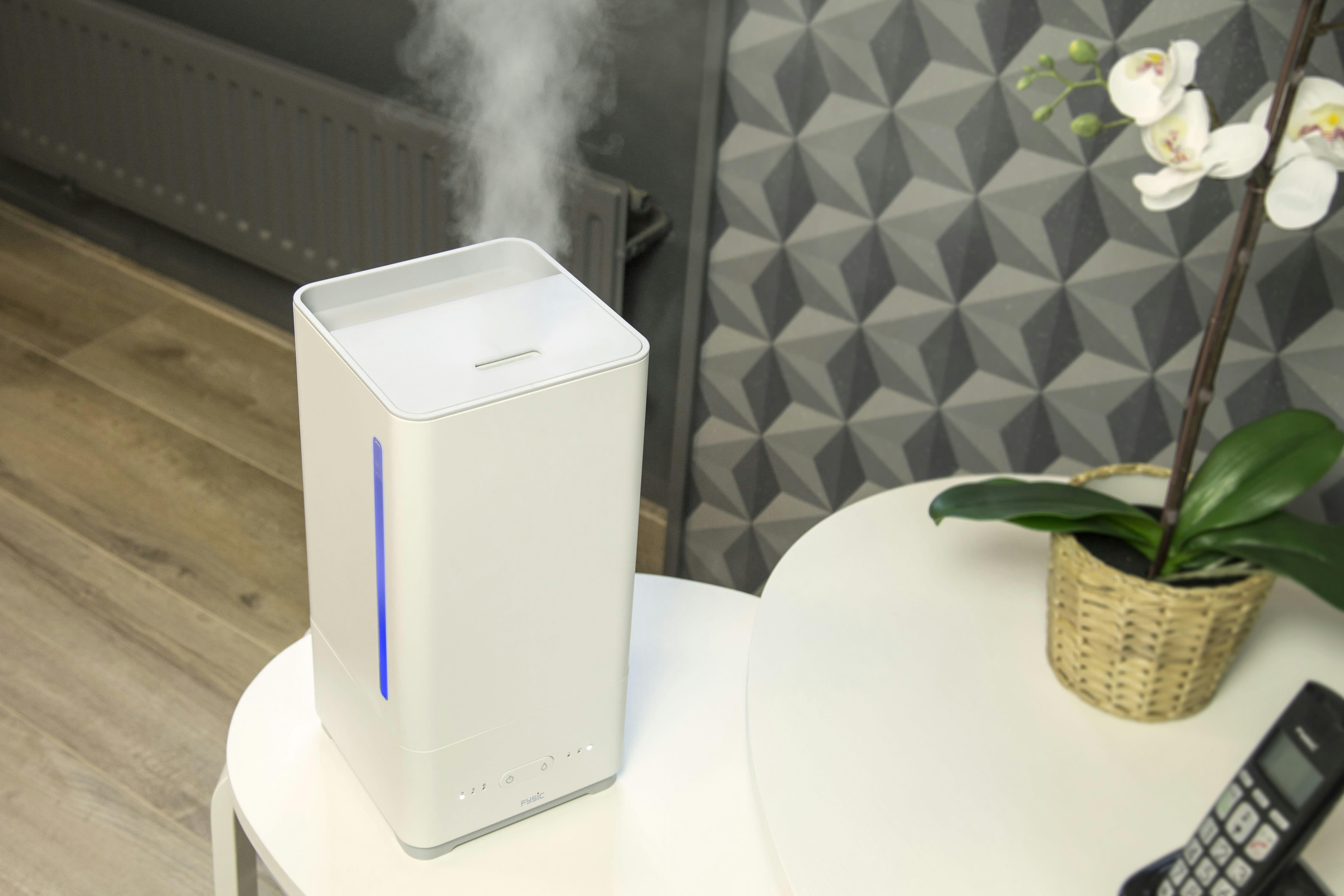 - Humidificateur à ultrasons carré blanc