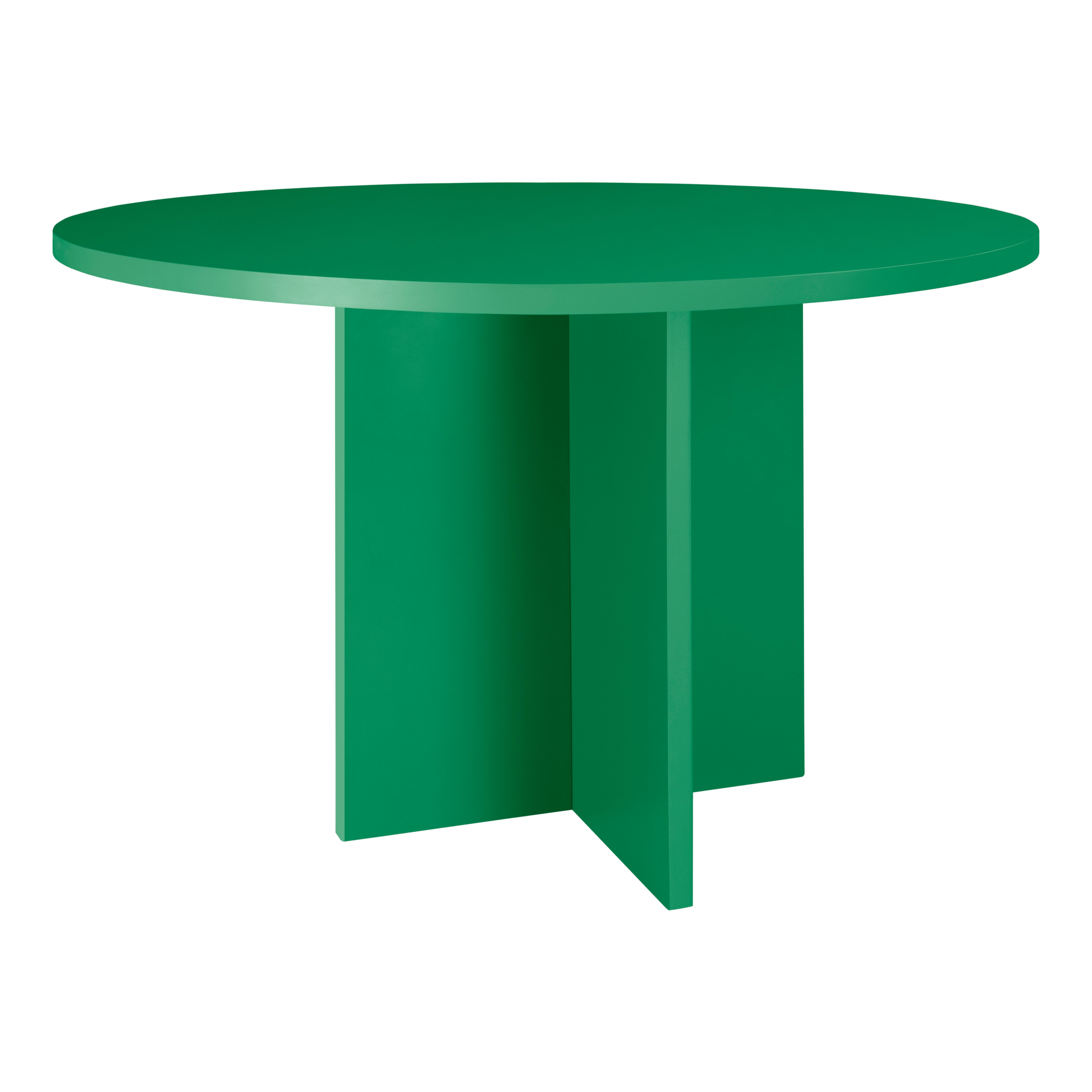 Really Nice Things - eettafel Mathilda - MDF -rond - 120cm - esmeralda