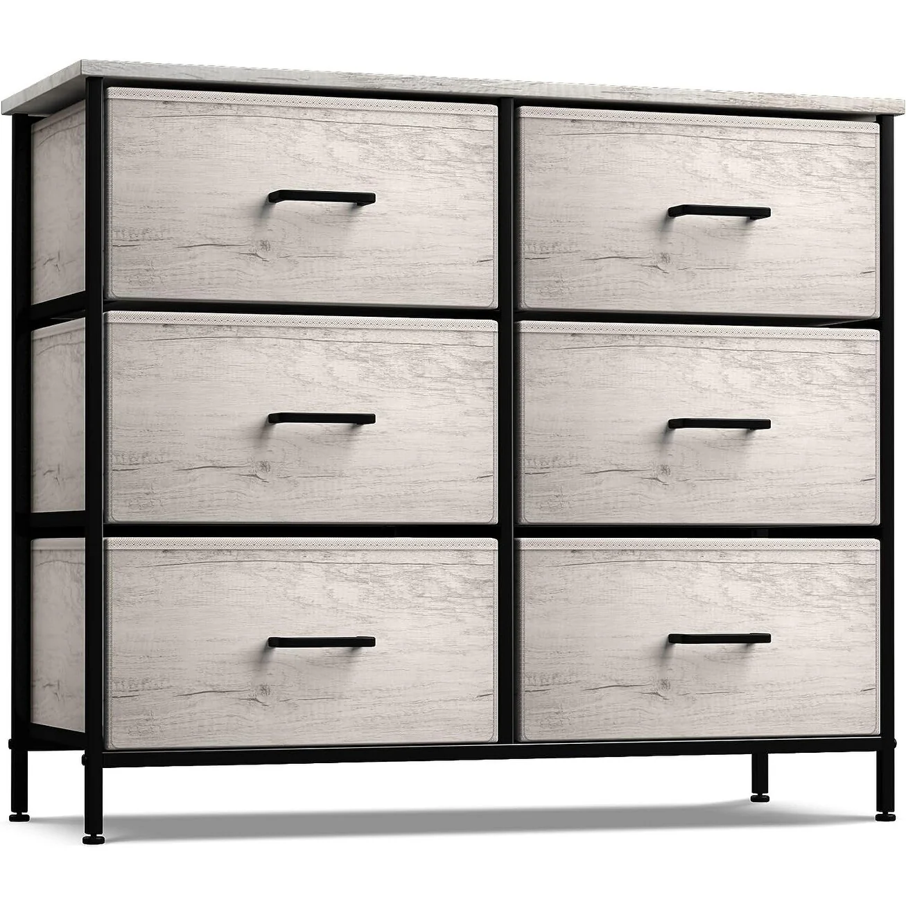 Dressers for Bedroom with 6 Drawers, Chest of Drawers for Bedroom