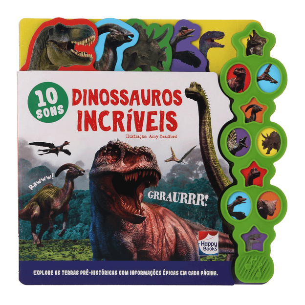 SUPER SONS: DINOSSAUROS INCRÍVEIS LIVRO INFANTIL