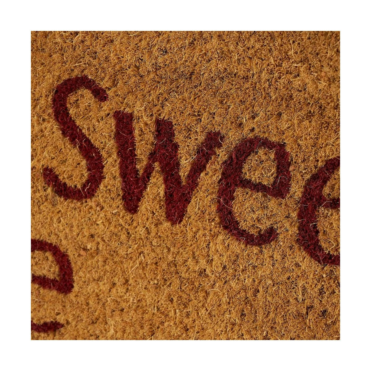 - Paillasson coco feuilles sweet home 60x40x1,5cm