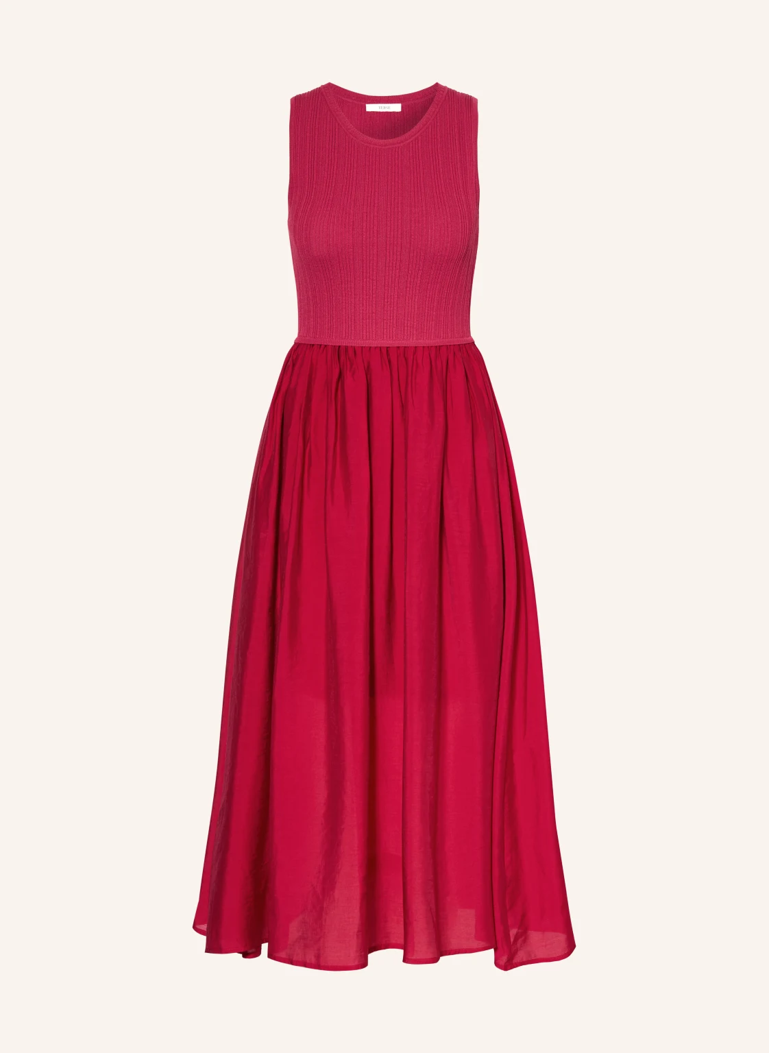 YERSE Kleid WATTS im Materialmix