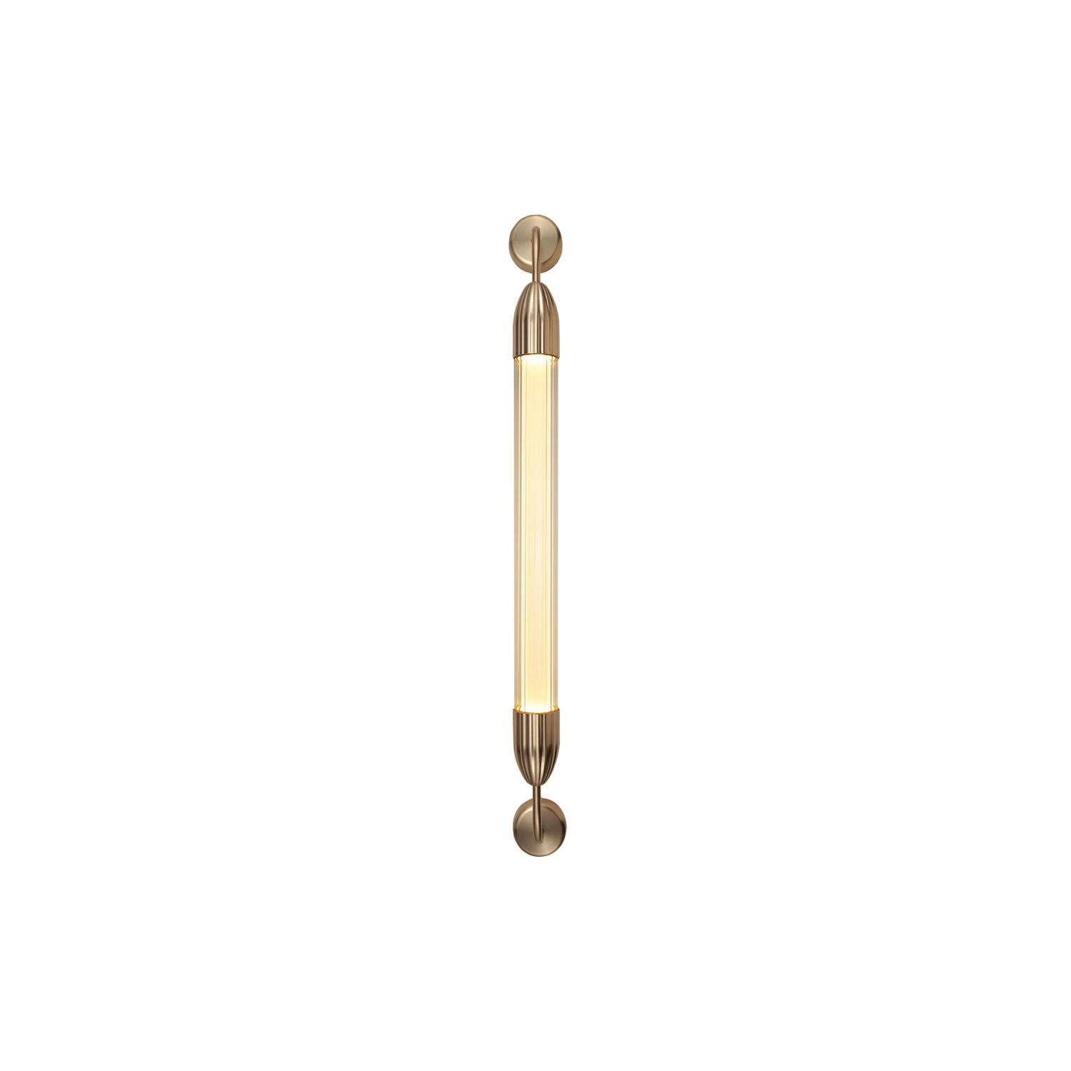 Lemon Squeeze Single Wall Lamp, plated brass