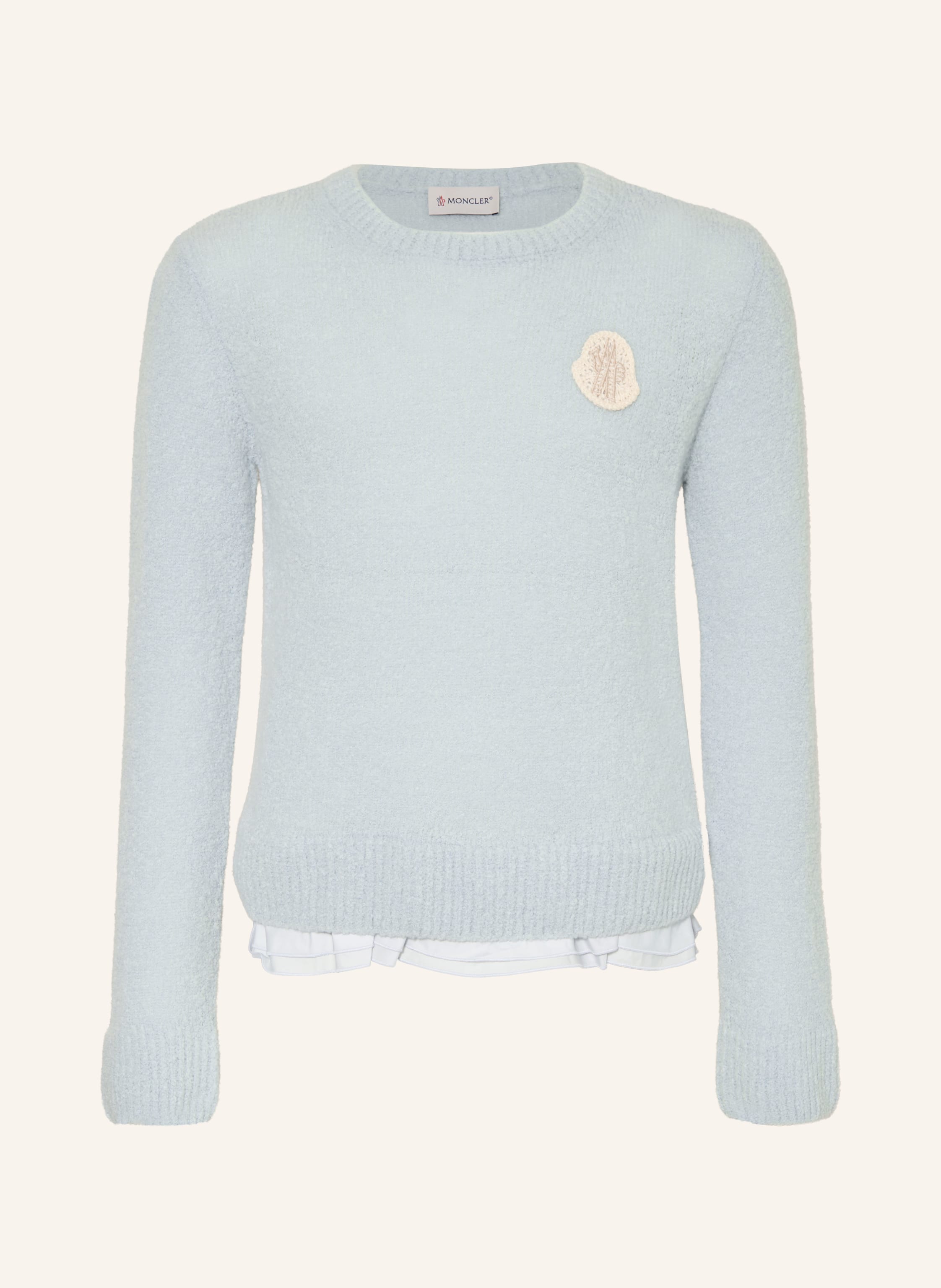MONCLER enfant Pullover mit Rüschen