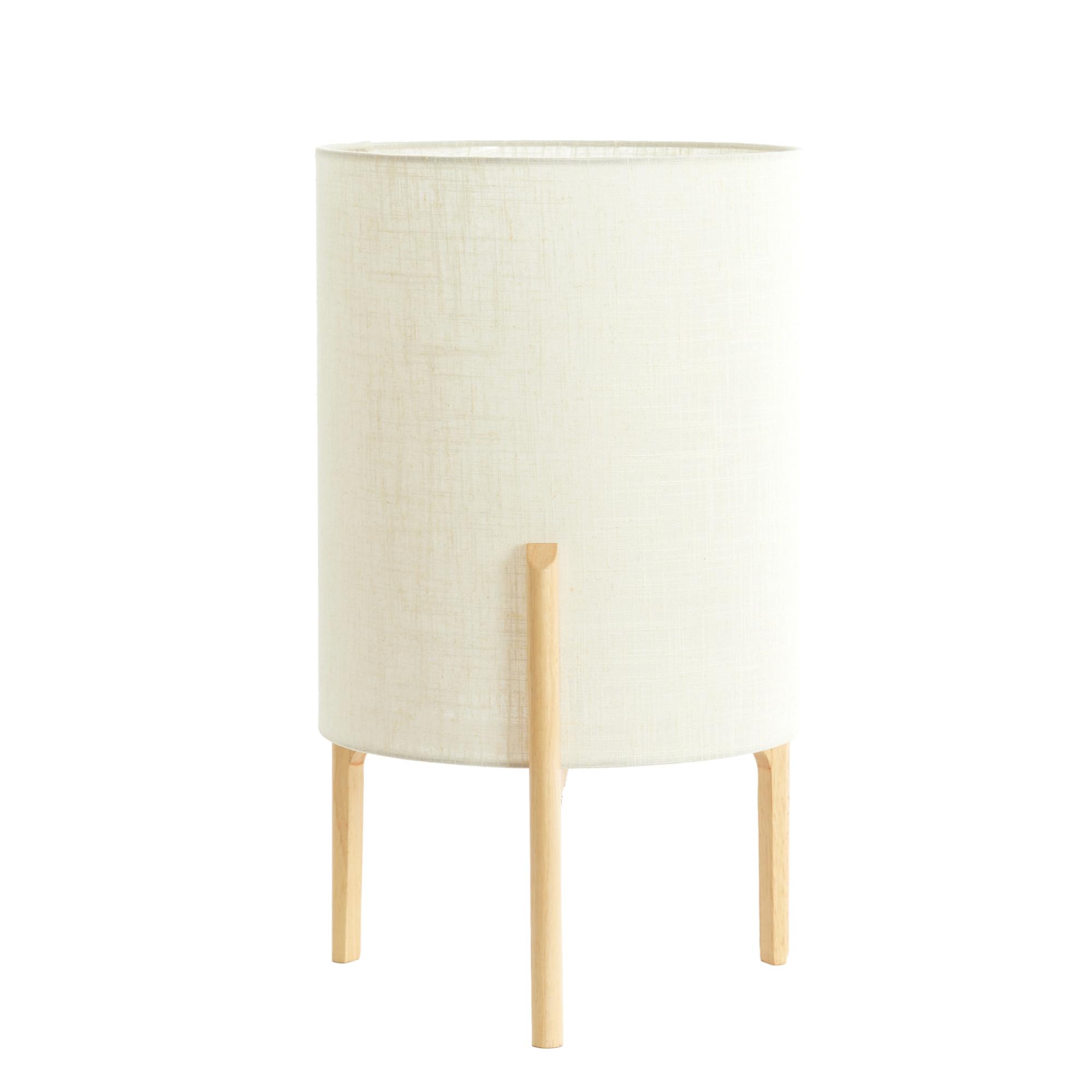 Light & Living tafellamp Litto - bruin - Ø35cm