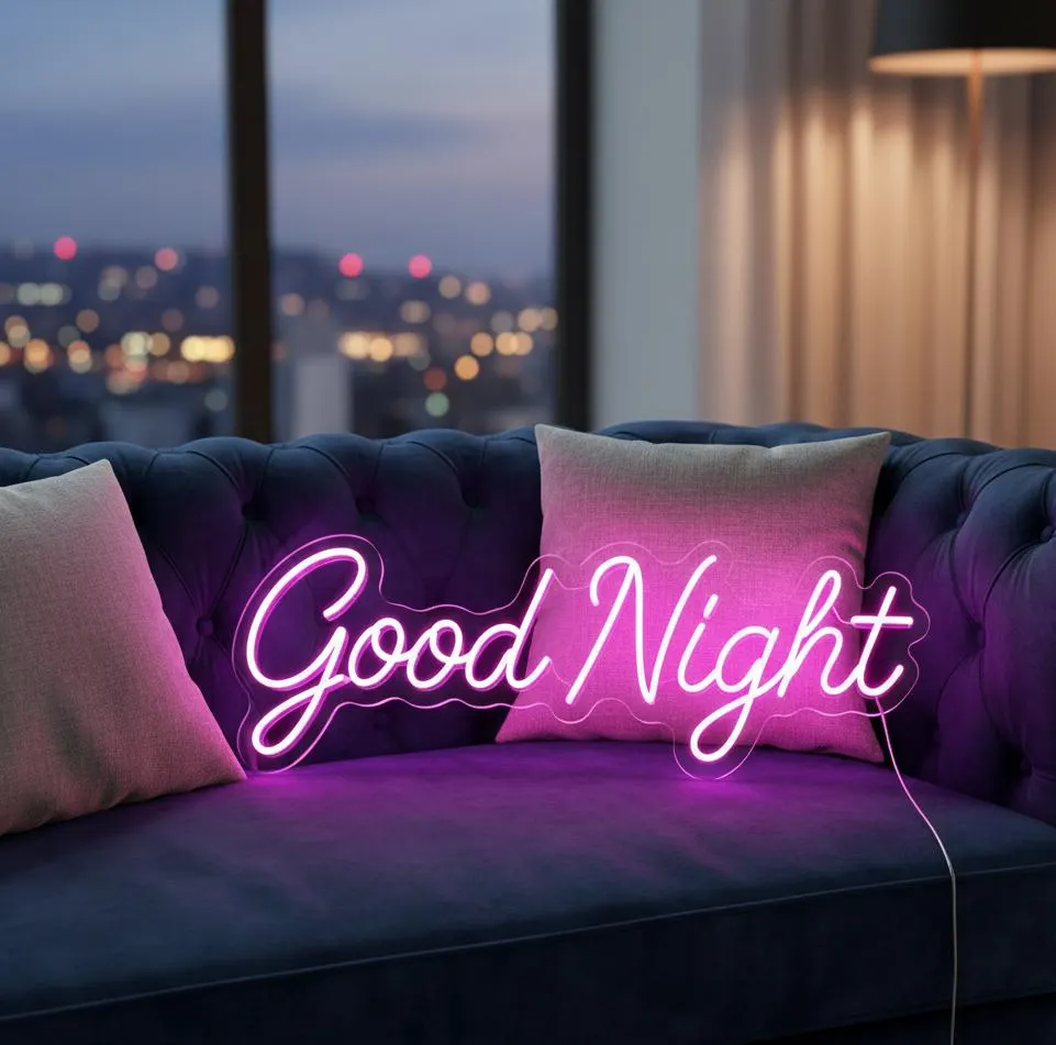 Custom LED Neon Sign, Wall-Mounted Light-Up Quotes for Photo Booth, Selfie Wall, Room Decor, Salon or Studio Backdrop, Custom Neon Sign