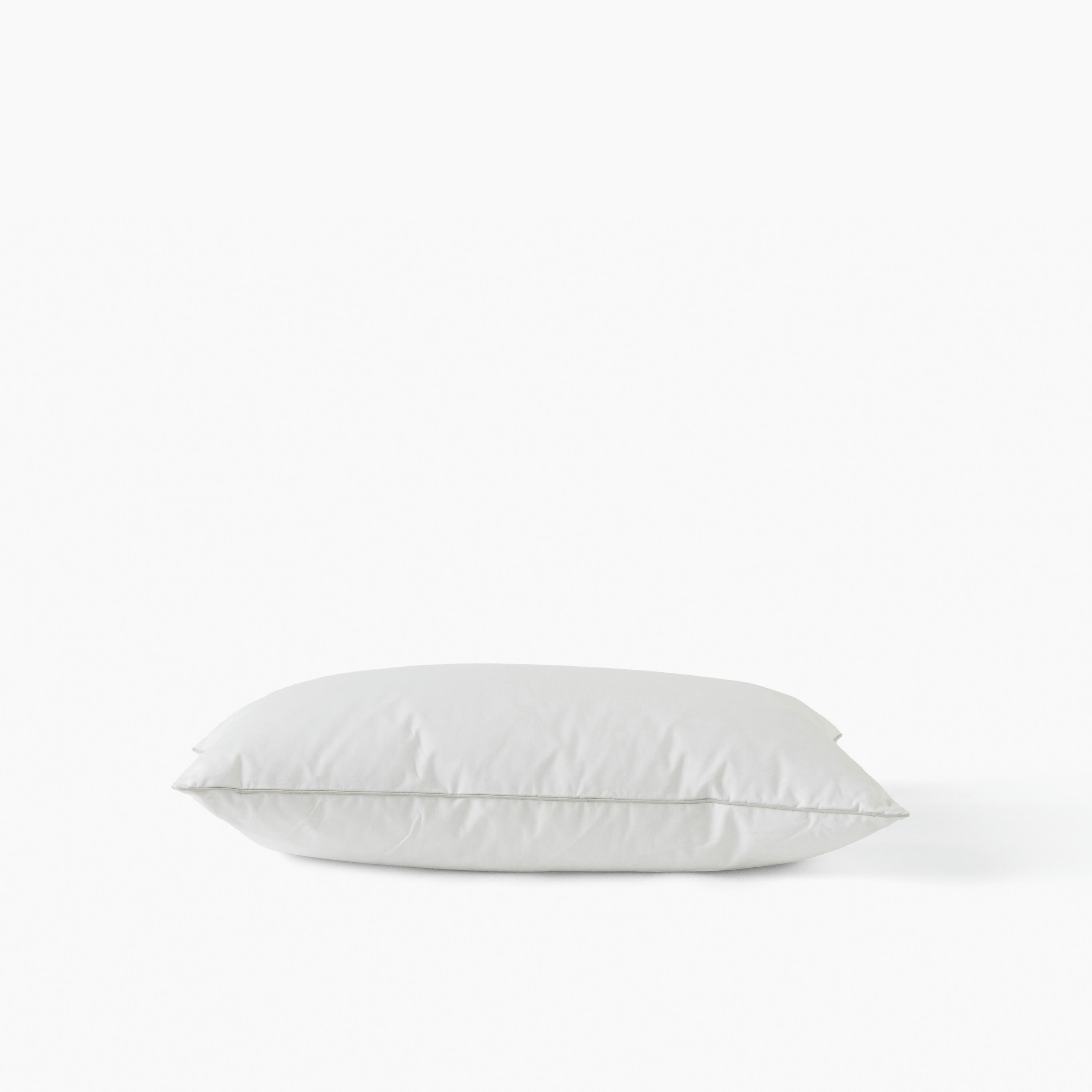 NEIGE - Oreiller rectangulaire moelleux duvet de canard blanc 50 x 70 cm
