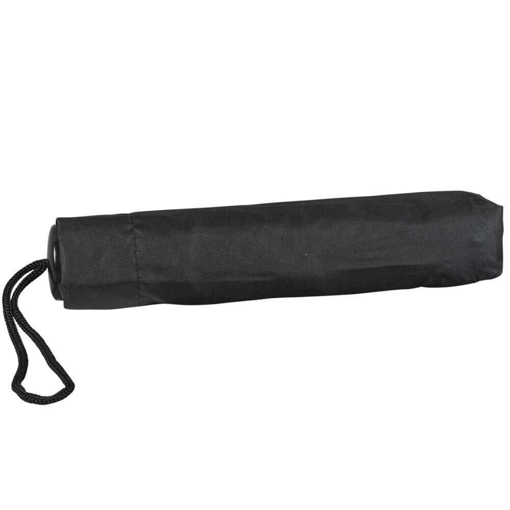 Parapluie pliable noir uni
