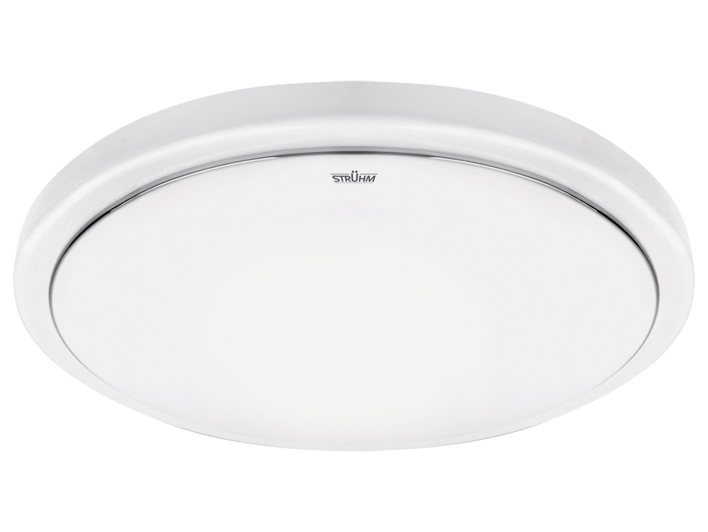 Plafon łazienkowy Sola-Slim LED z tworzywa sztucznego biały