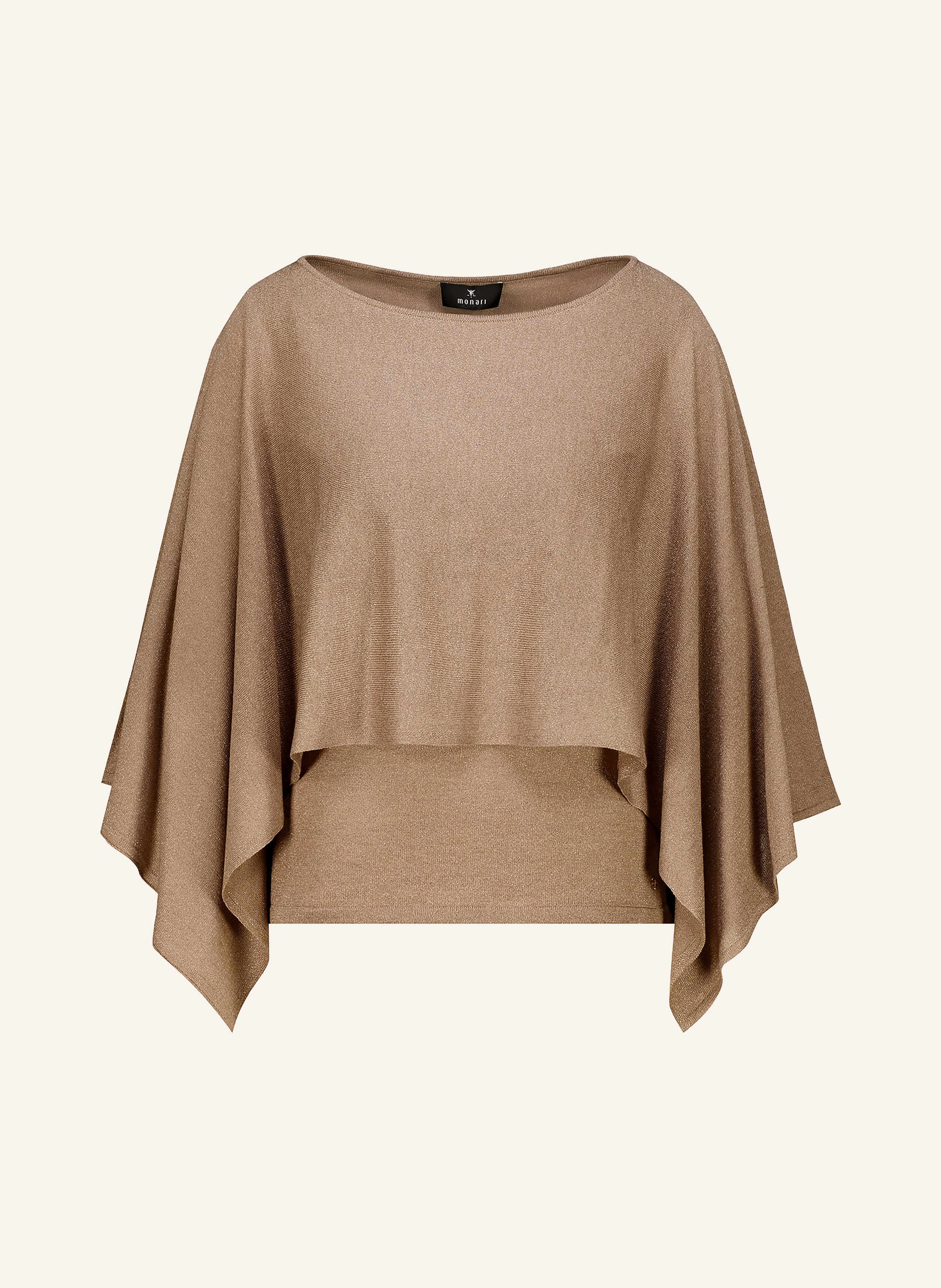 monari Cape mit Glitzergarn