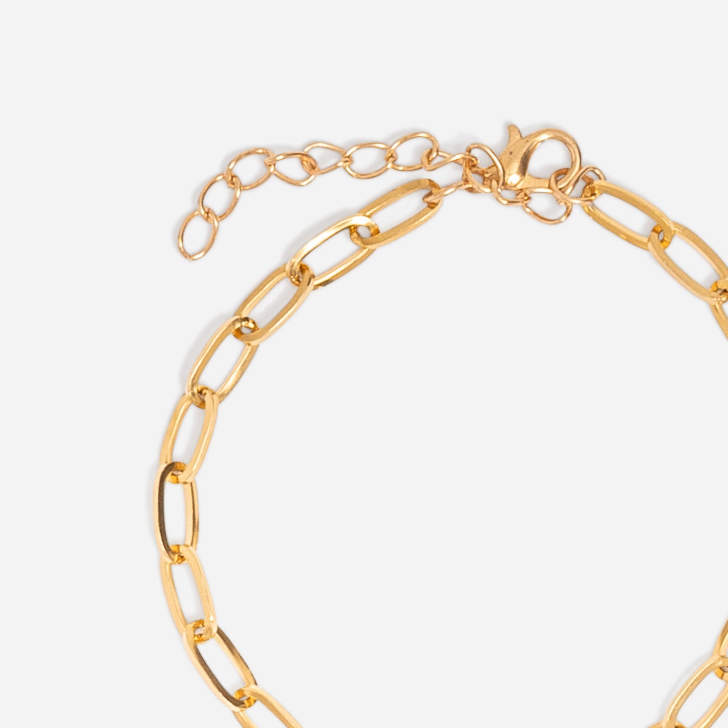 Bracelet jaune métal