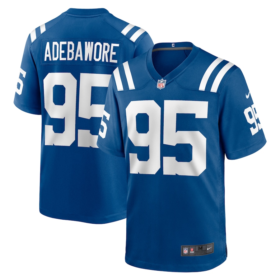 Adetomiwa Adebawore Indianapolis Colts Nike Team Game Jersey -  Royal