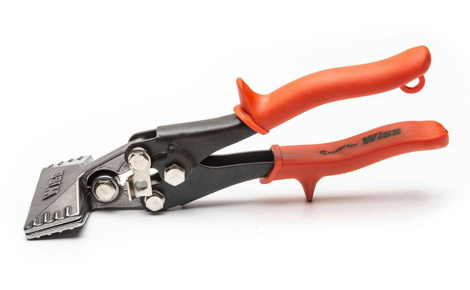 Wiss WS3 HVAC Staright Handle Seamer with 3-in Jaw Width and 1-1/4-in Jaw Depth