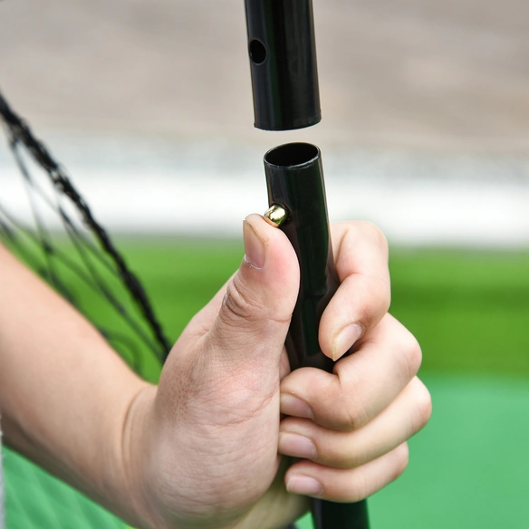 Rebounder, schwarz, Kunststoff/Stahl