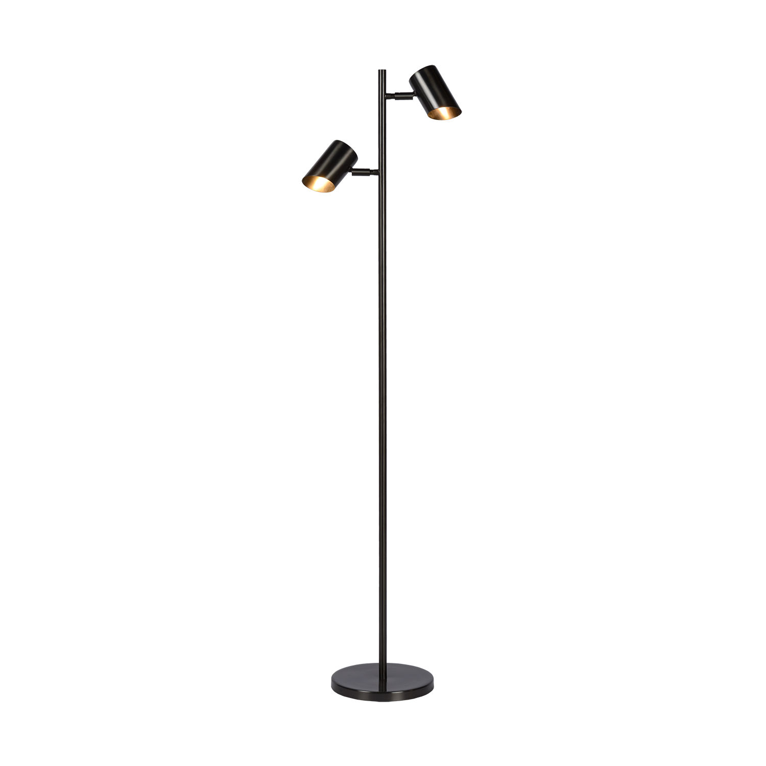 Atmooz Vloerlamp Kisoro Brons - Industriele Staande Lamp