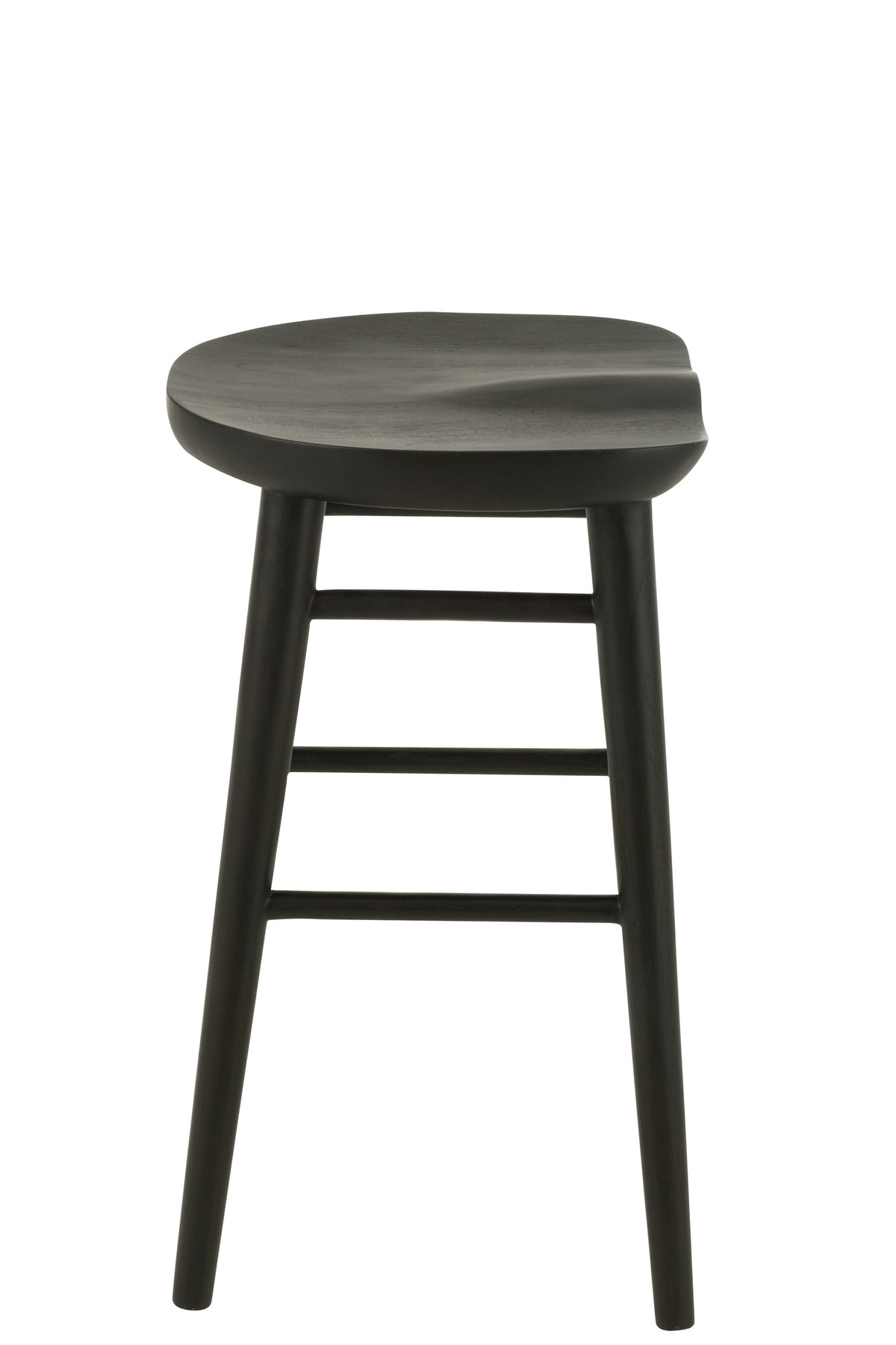 J-Line barkruk Mika - hout - zwart