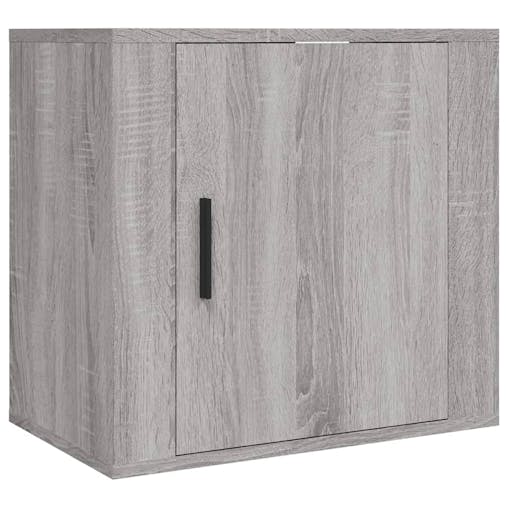 NNEVL Wall-mounted Bedside Cabinets 2 pcs Grey Sonoma 50x30x47 cm