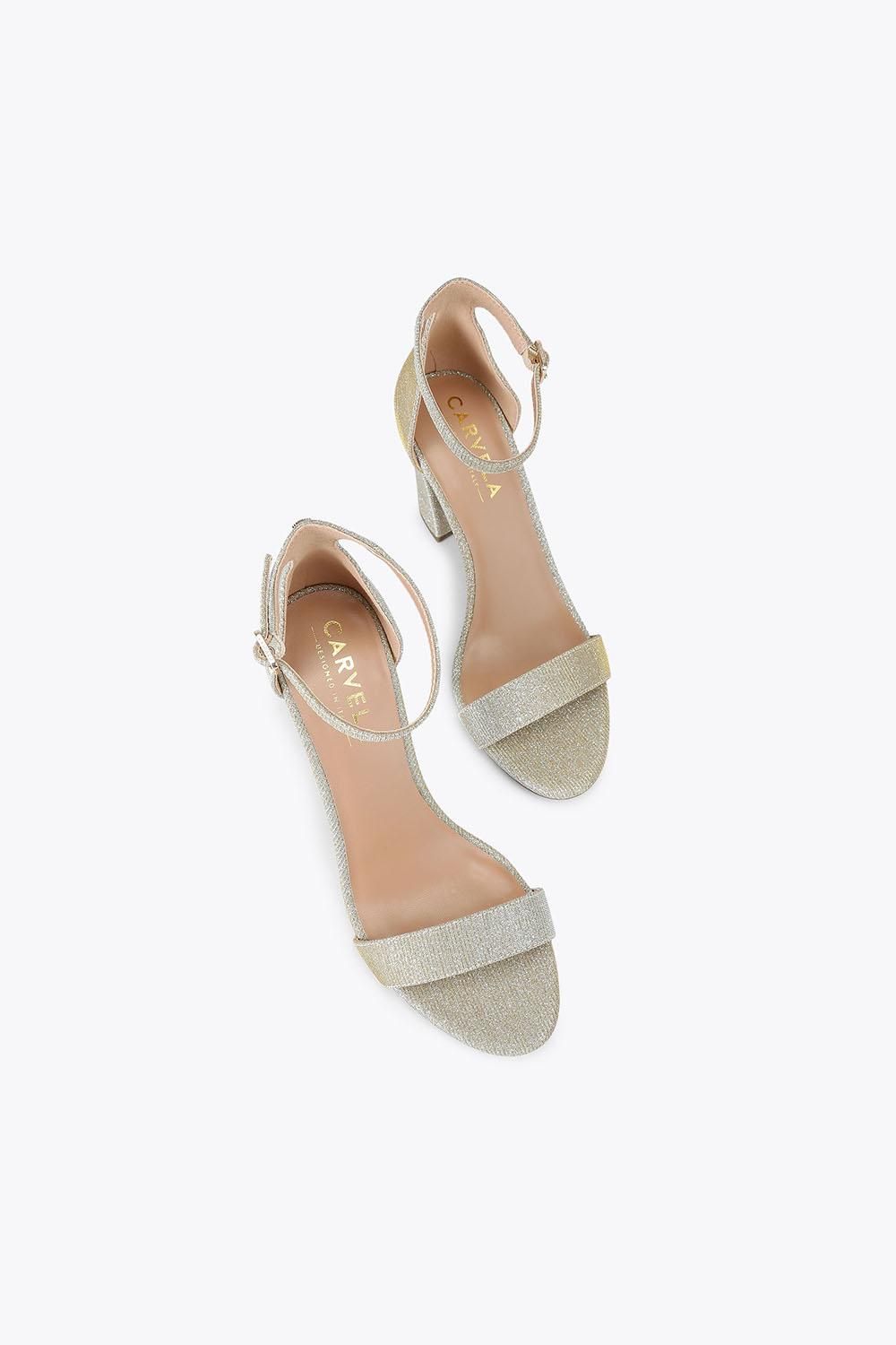 Carvela Capo Block Heel' Fabric Heels