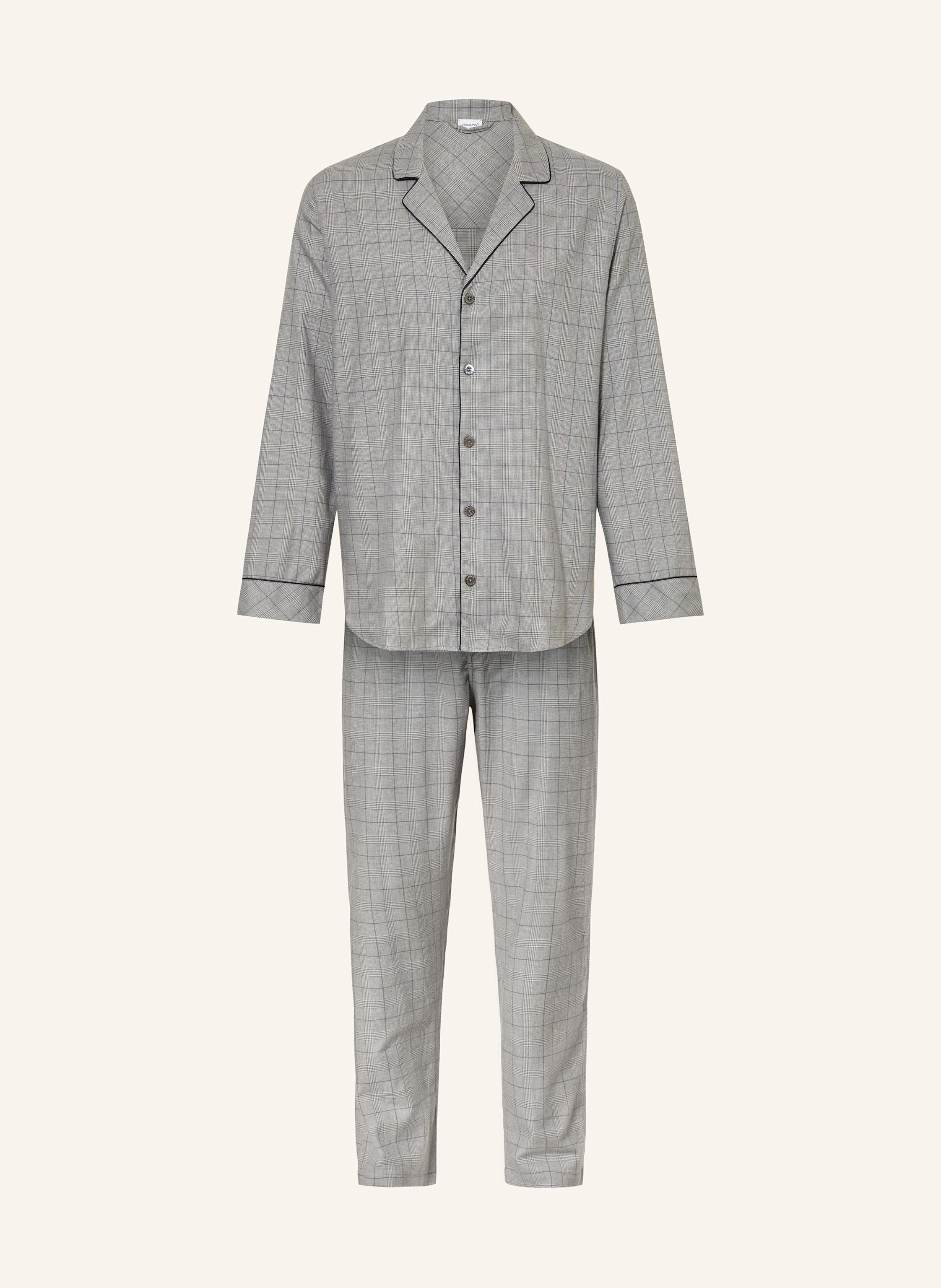zimmerli Schlafanzug COZY FLANNEL aus Flanell