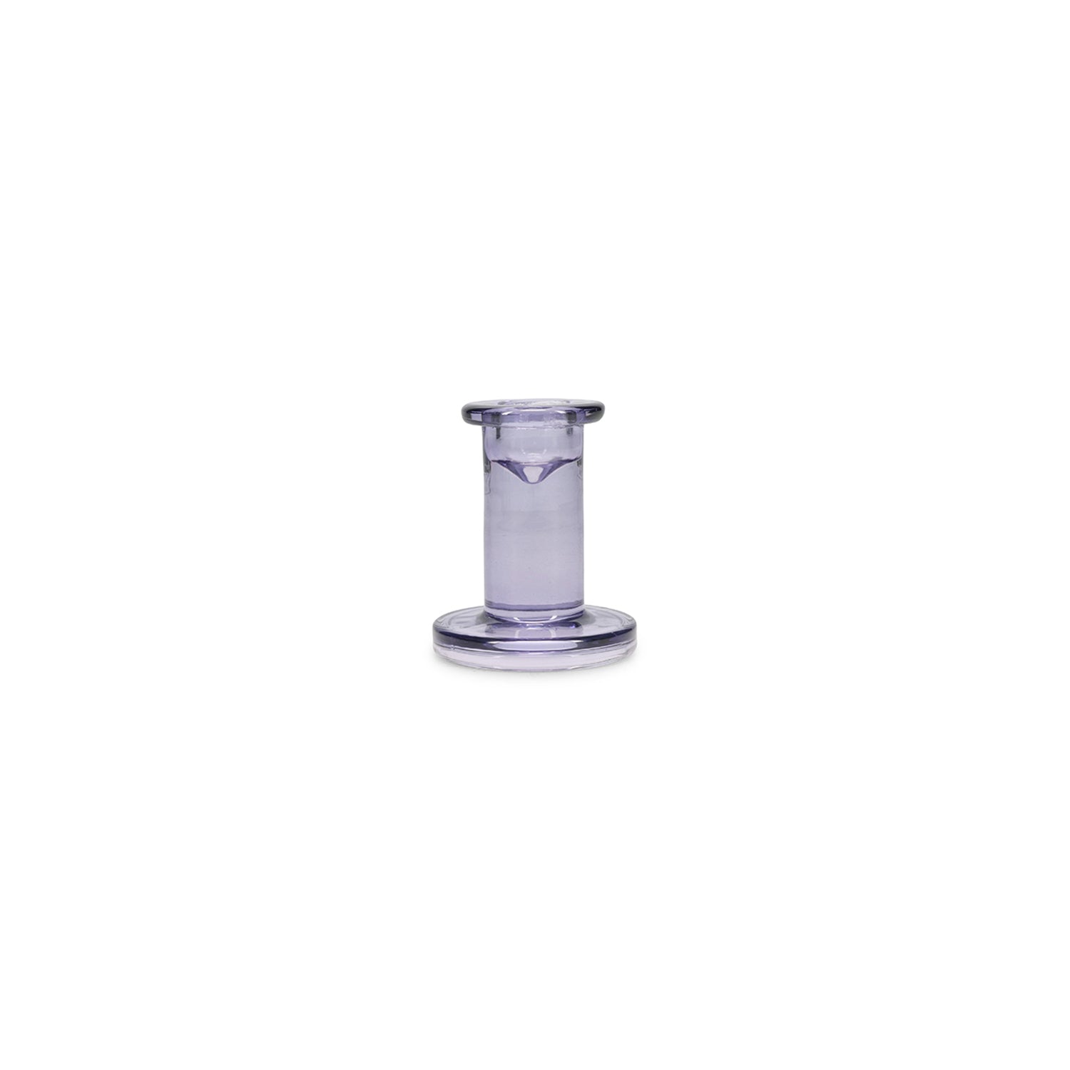 Ona - Kandelaar H8cm violet Mood - Set van 2