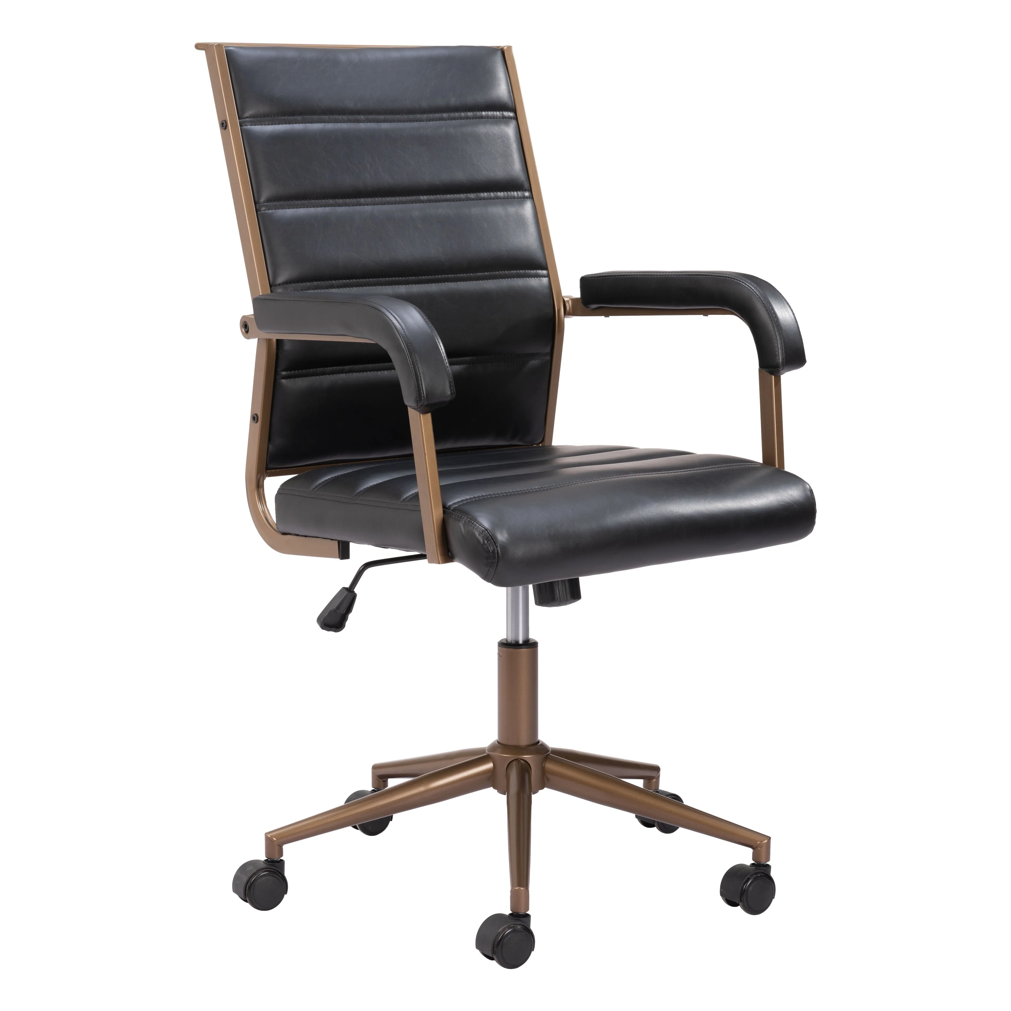 Auction Office Chair Vintage Black
